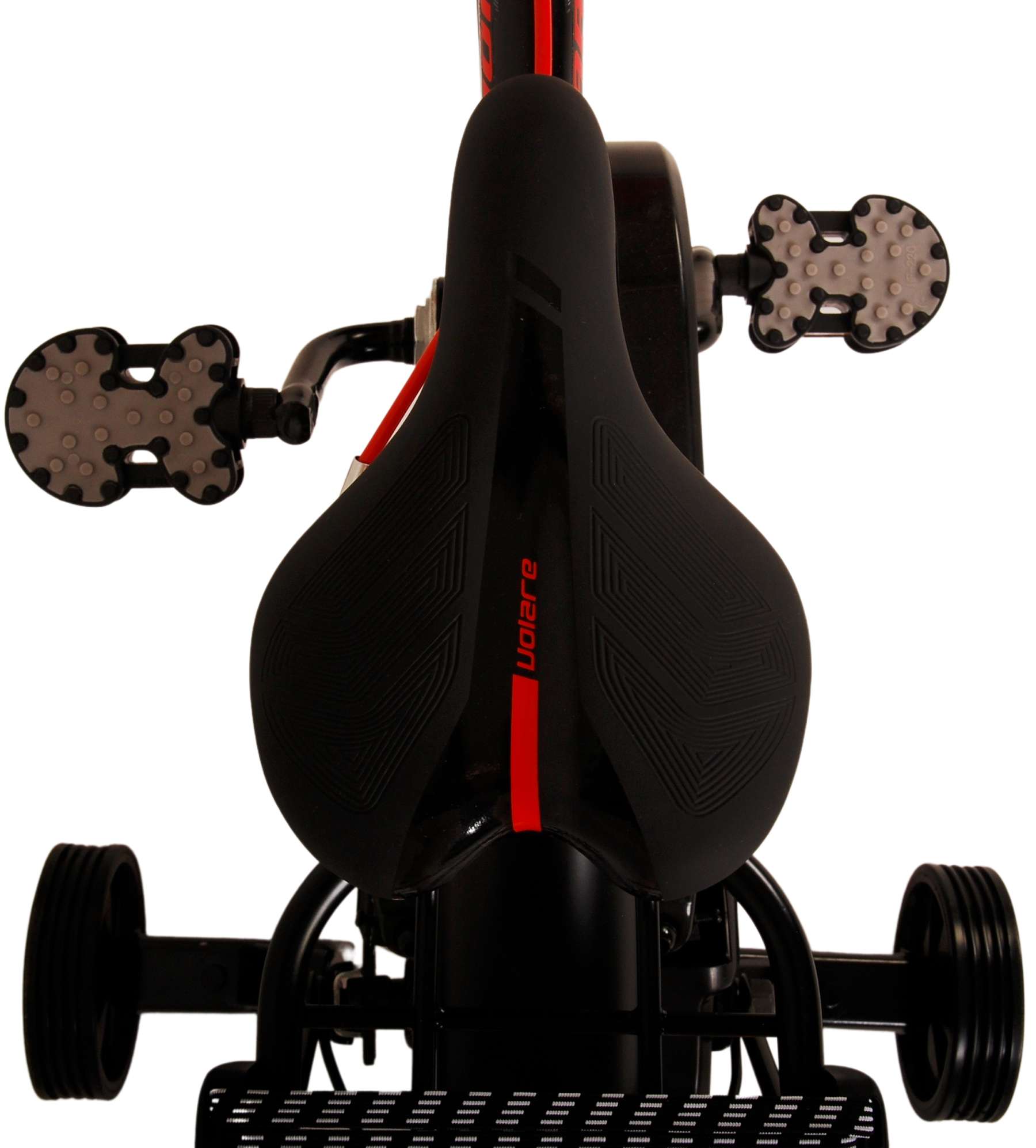 Kinderfahrrad Thombike für Jungen 12 Zoll Kinderrad in Schwarz Rot