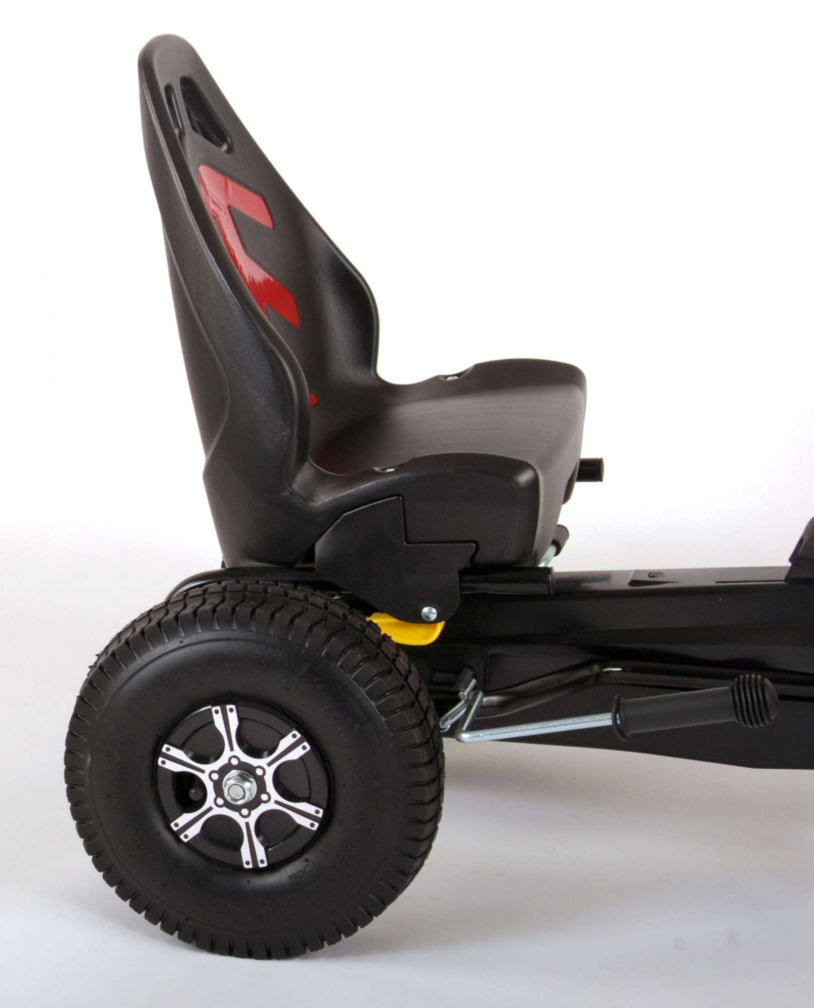 Go Kart Rennwagen für Jungen, groß mit Luftreifen