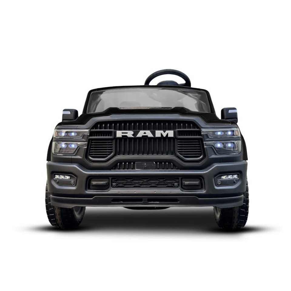 ES-Toys Elektro Kinderauto Dodge RAM 2500 „Rebel“ 24V Mit Ledersitz, 2 Sitzer und EVA Reifen ES-Toys Elektro Kinderauto Dodge RAM 2500 „Rebel“ 24V Mit Ledersitz, 2 Sitzer und EVA Reifen