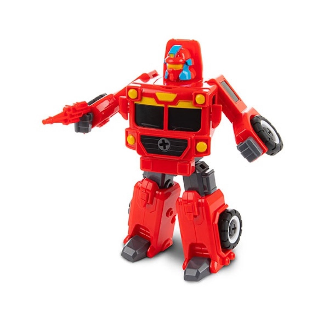 Verwandlungs Roboter Feuerwehr Transformierbarer Drehleiter Lastwagen Verwandlungs Roboter Feuerwehr Transformierbarer Drehleiter Lastwagen