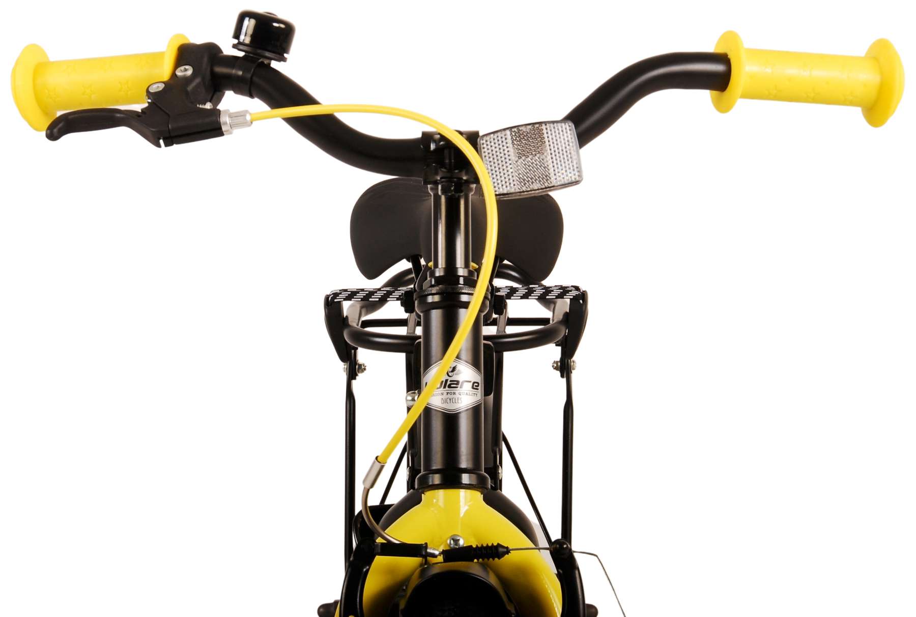 Kinderfahrrad Thombike für Jungen 12 Zoll Kinderrad in Schwarz Gelb