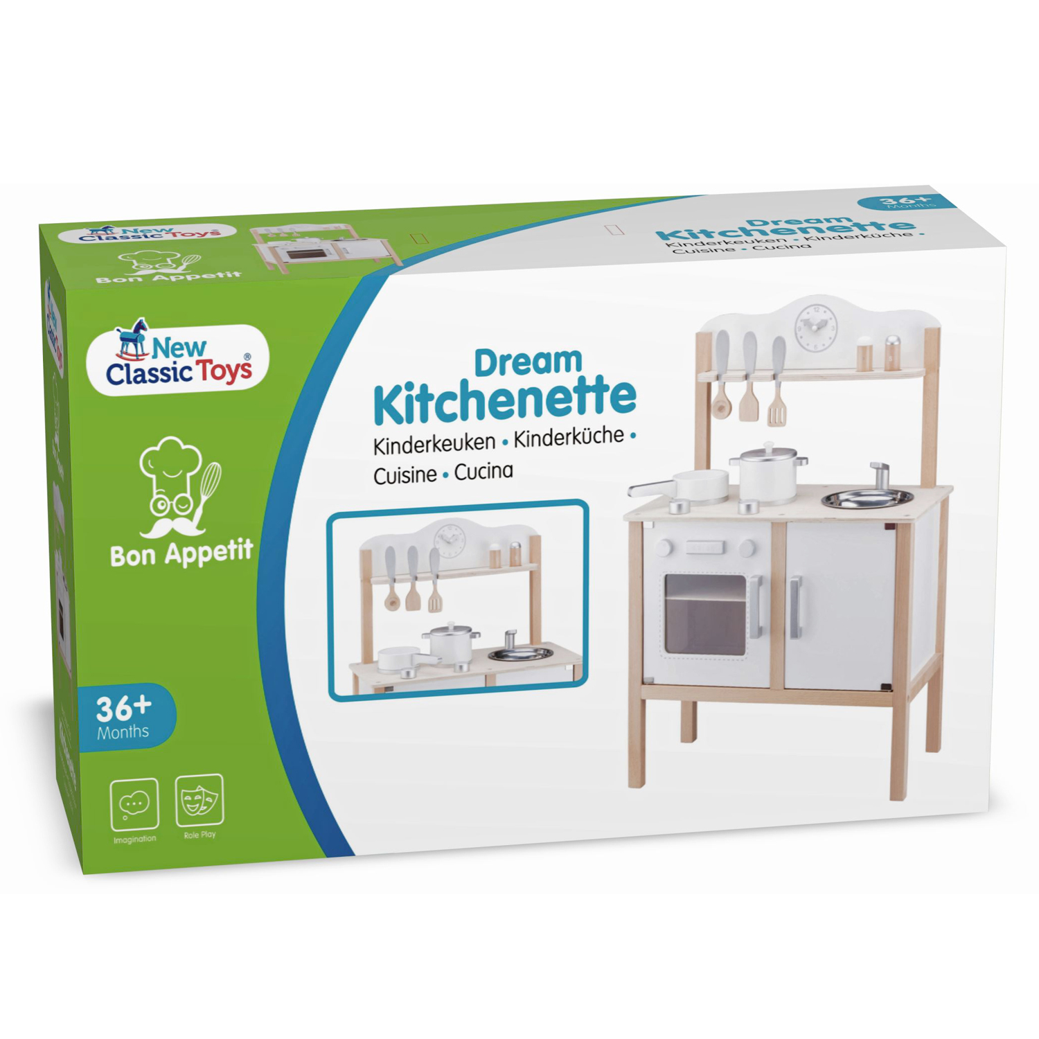 Küchenzeile Kinderküche aus Holz Modern Weiß Holzküche Holzspielzeug Küchenzeile Kinderküche aus Holz Modern Weiß Holzküche Holzspielzeug