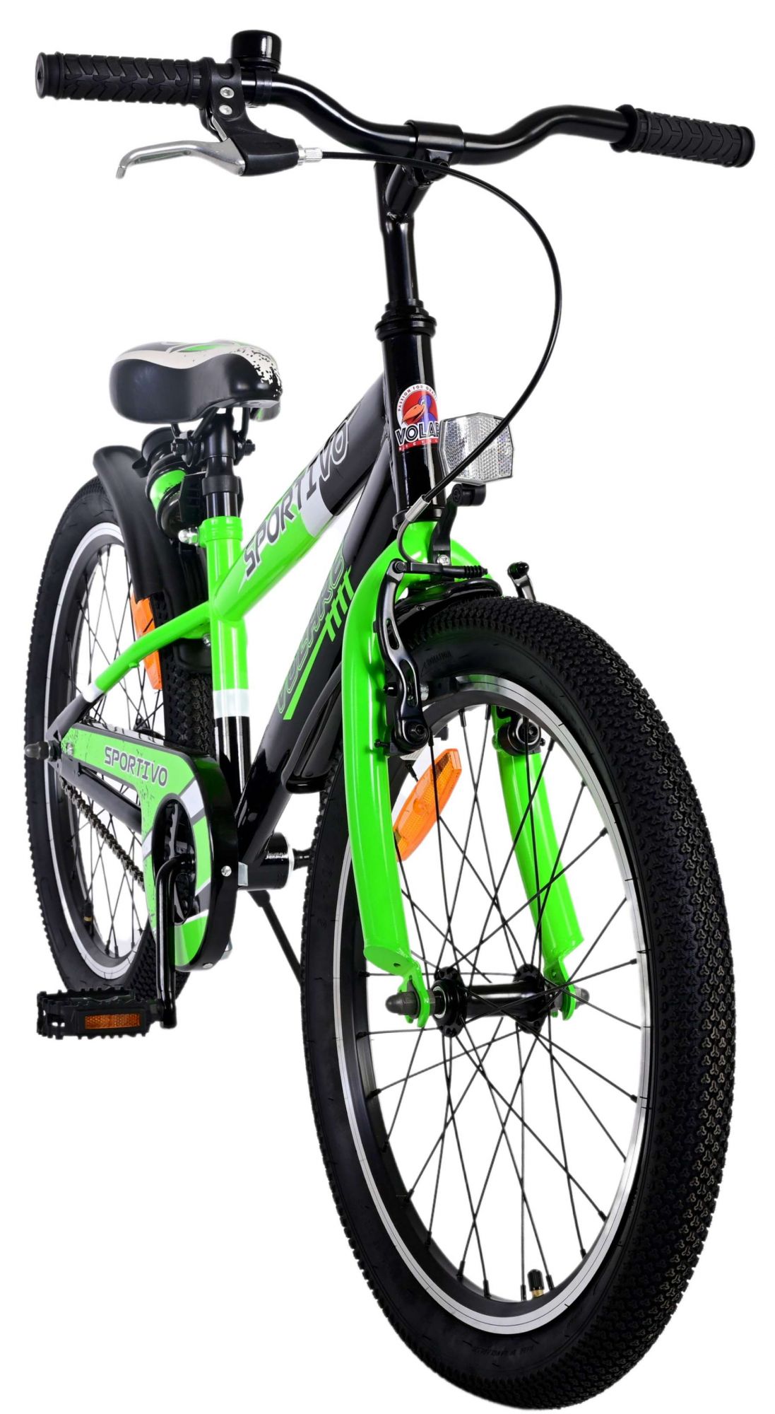 Kinderfahrrad Sportivo für Jungen 20 Zoll Kinderrad in Grün/Schwarz Kinderfahrrad Sportivo für Jungen 20 Zoll Kinderrad in Grün/Schwarz
