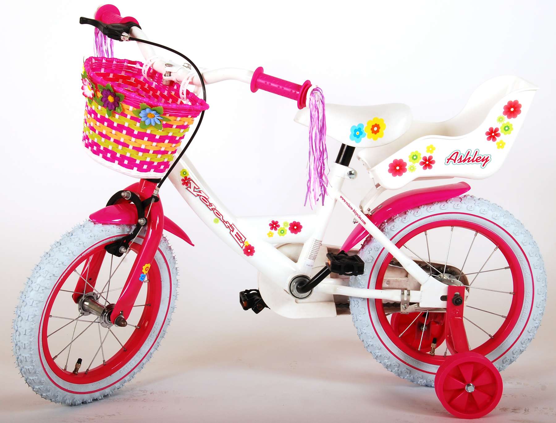 Kinderfahrrad Ashley für Mädchen 14 Zoll Kinderrad in Weiß Kinderfahrrad Ashley für Mädchen 14 Zoll Kinderrad in Weiß