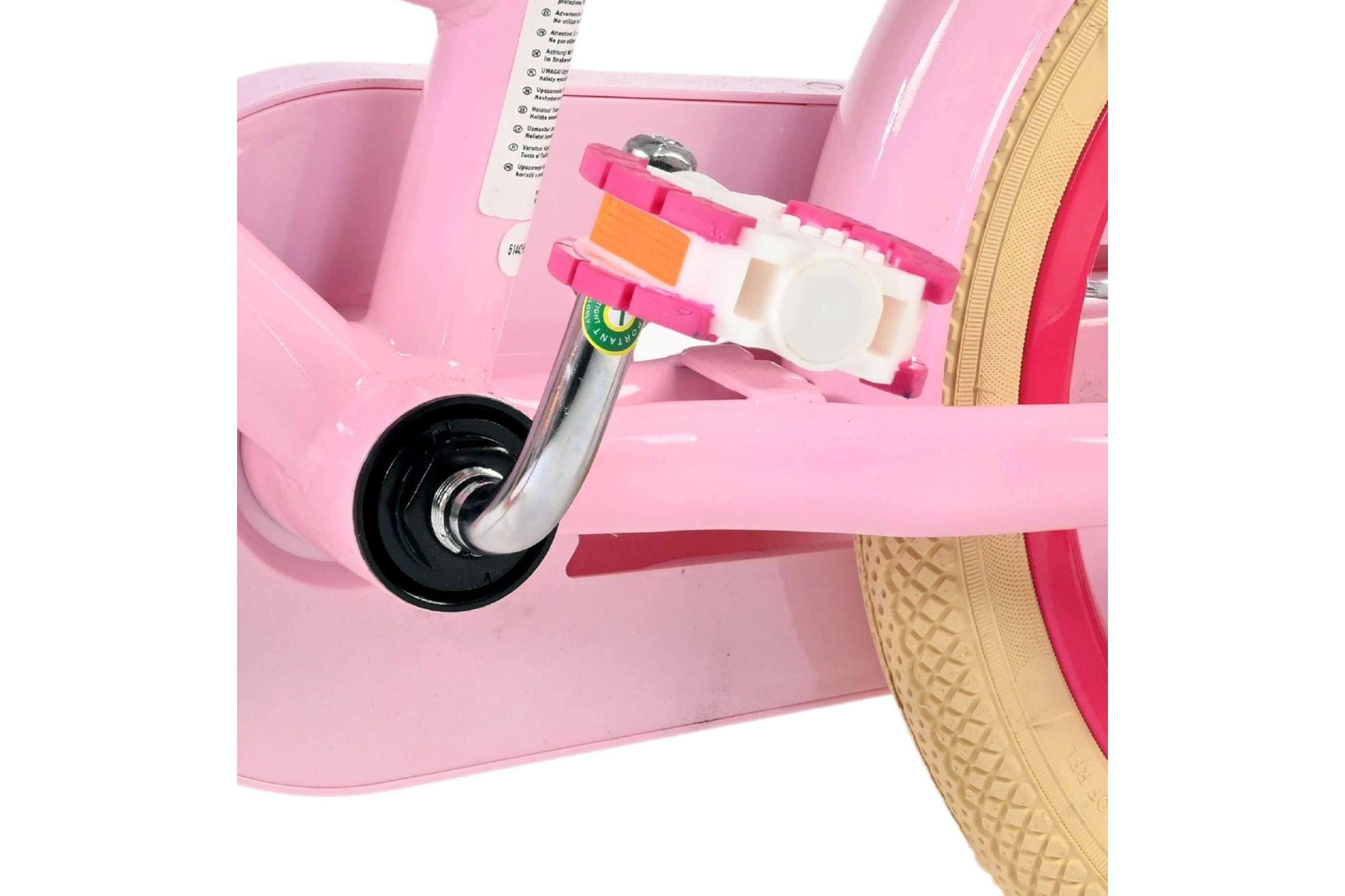 Volare Kinderfahrrad Excellent für Mädchen 14 Zoll Kinderrad in Rosa Volare Kinderfahrrad Excellent für Mädchen 14 Zoll Kinderrad in Rosa