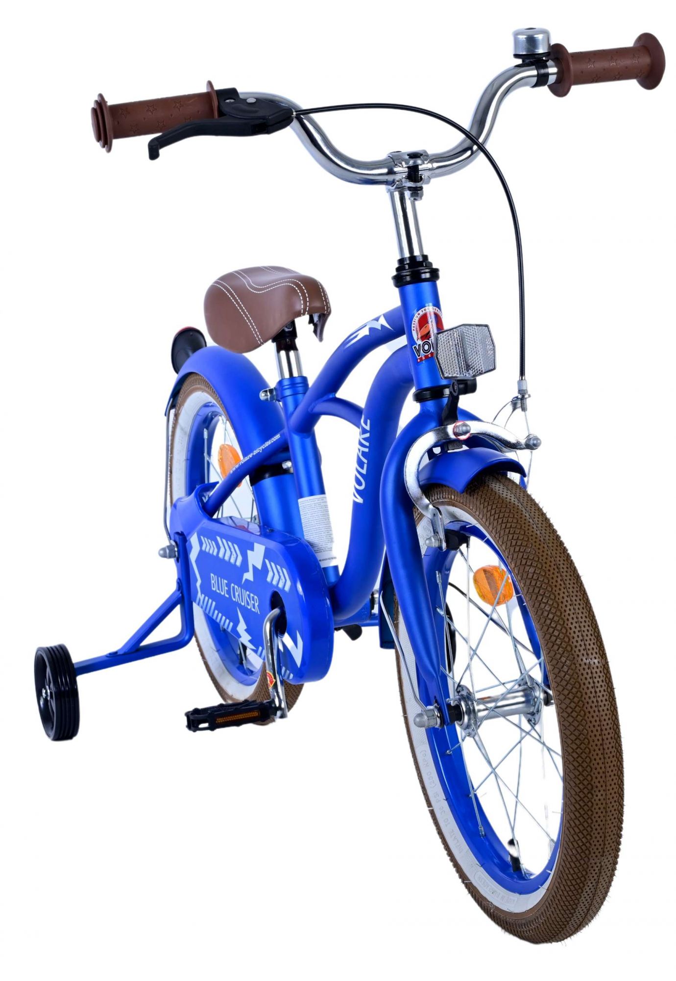 Kinderfahrrad Black Cruiser für Jungen 16 Zoll Kinderrad in Blau