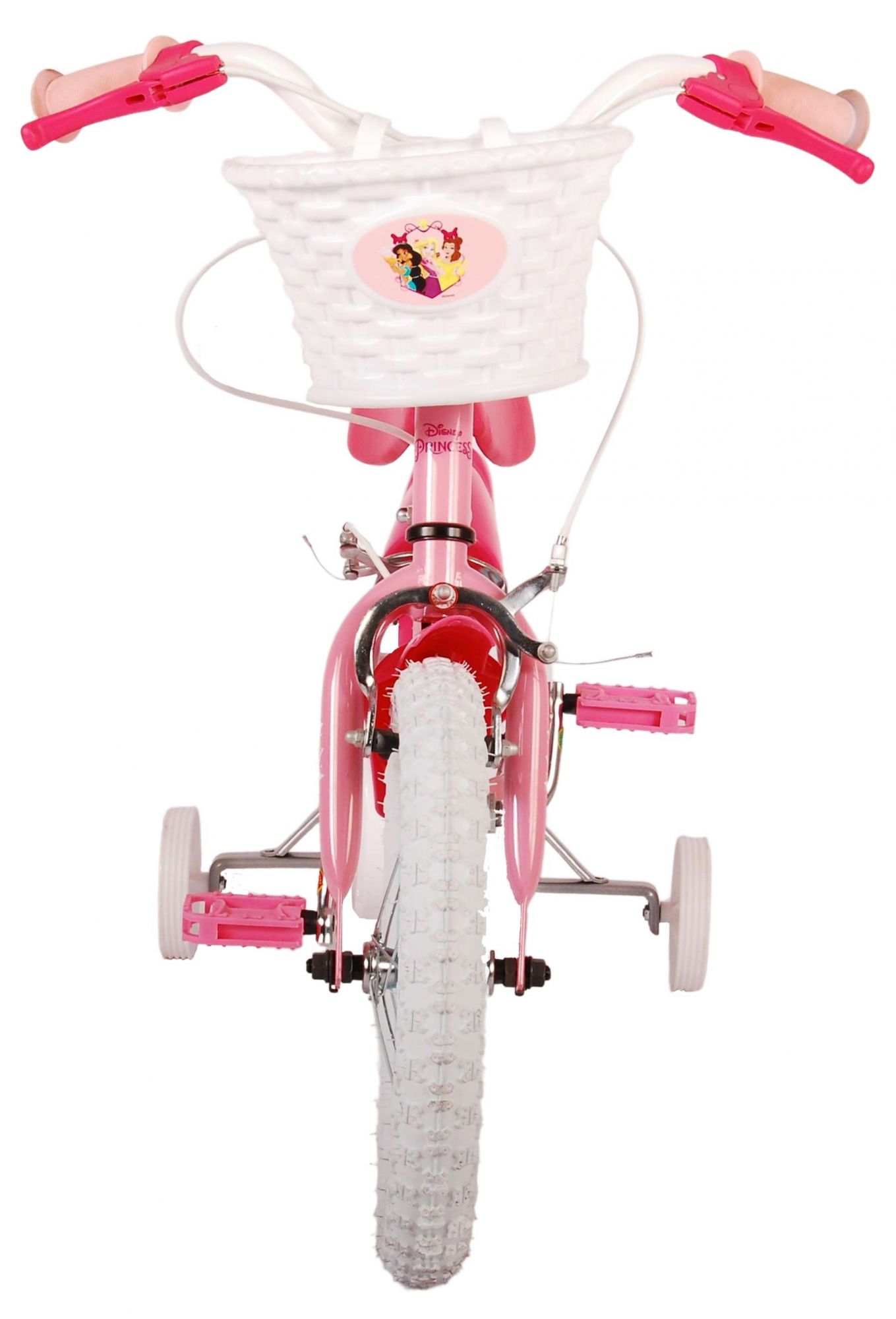 Kinderfahrrad Disney Princess für Mädchen 14 Zoll Kinderrad in Rosa