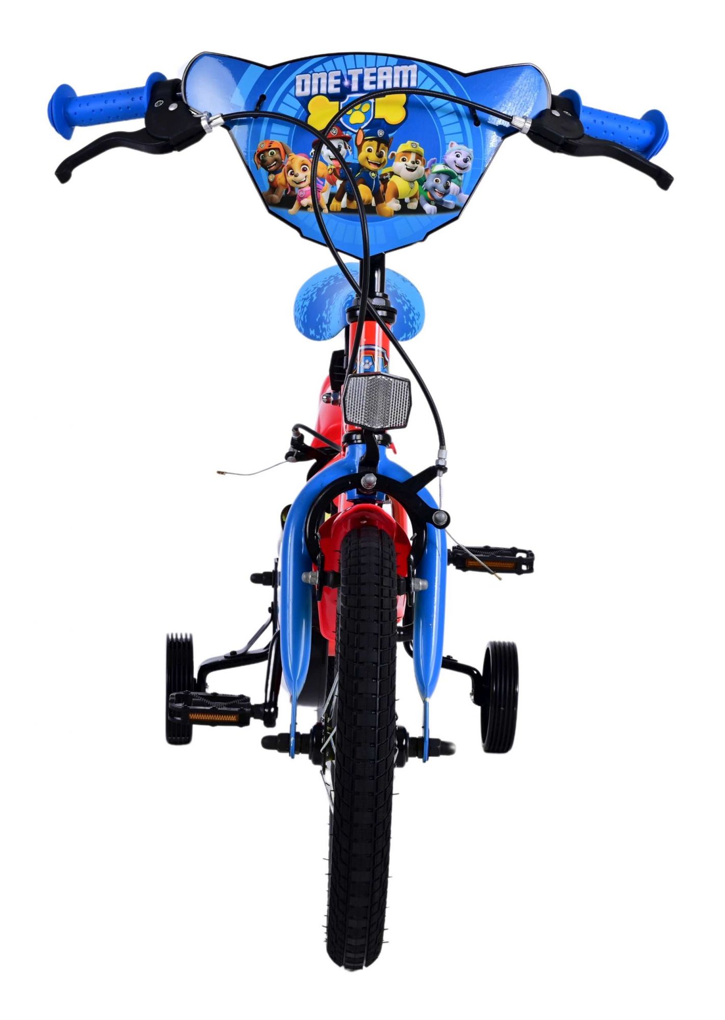 Kinderfahrrad Paw Patrol für Jungen 14 Zoll Kinderrad in Blau