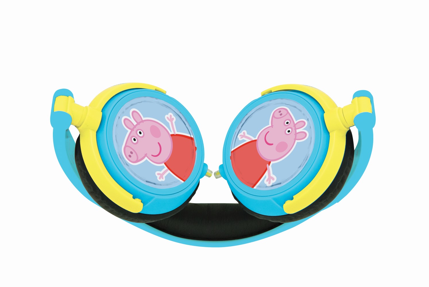 Peppa Wutz Stereo Kopfhörer, faltbar, kabelgebunden, mit kindersicherer Lautstärke