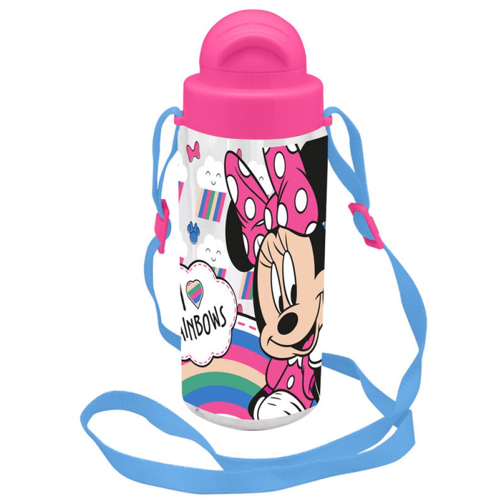 Disney Minnie Mouse Trinkflasche mit Tragegurt