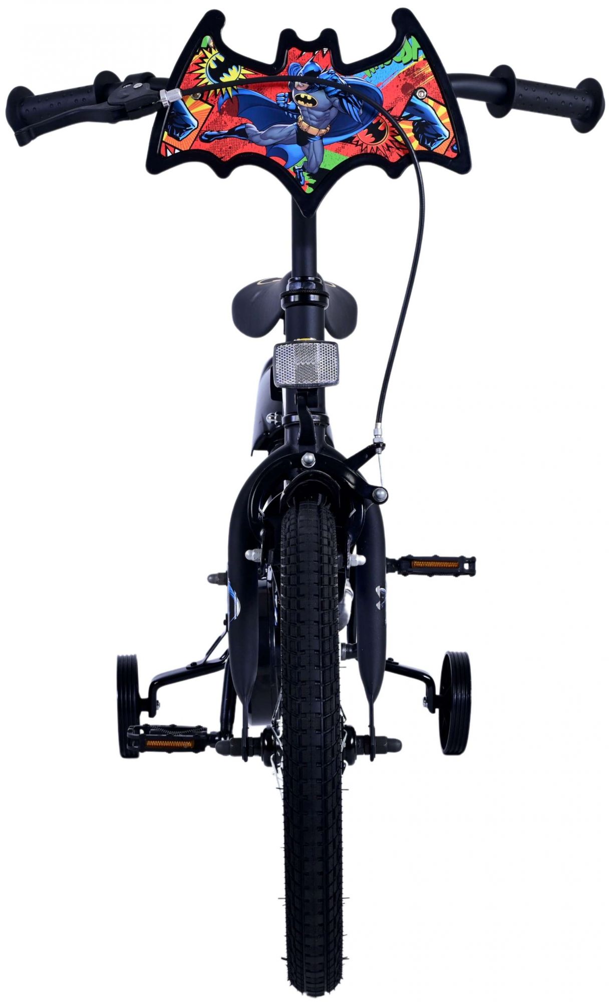 Kinderfahrrad Batman Fahrrad für Jungen 16 Zoll Kinderrad in Schwarz