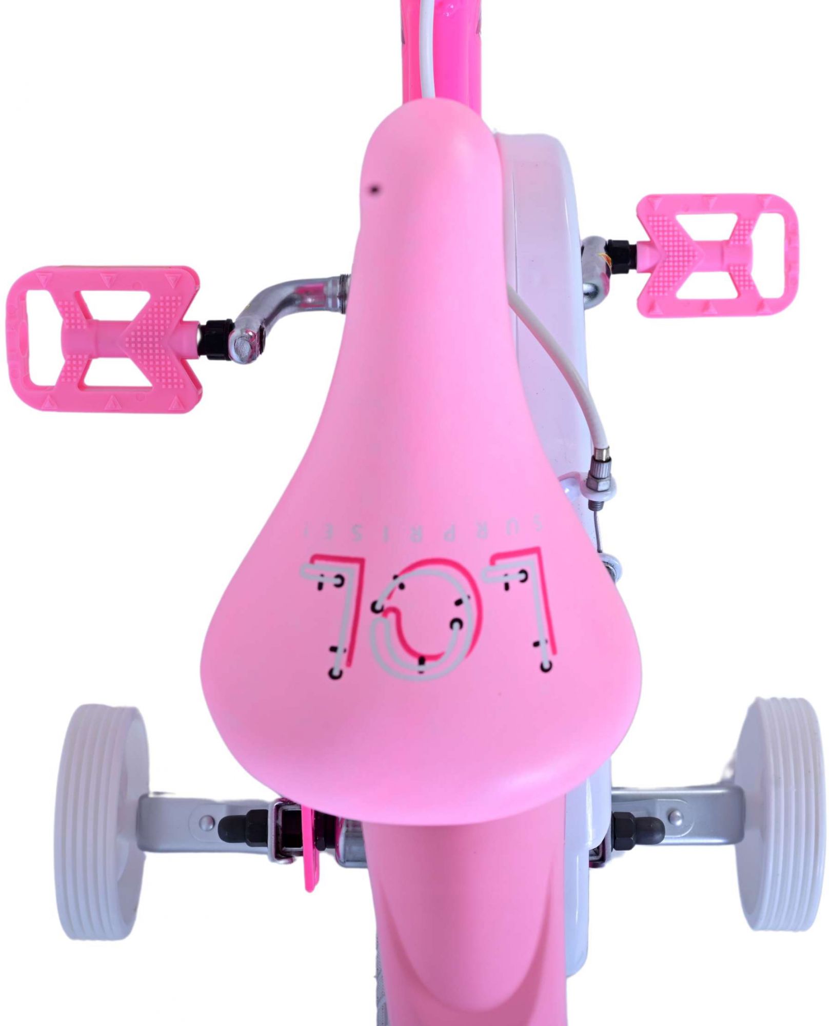 Kinderfahrrad LOL Surprse für Mädchen Fahrrad Rosa 14 Zoll Kinderrad