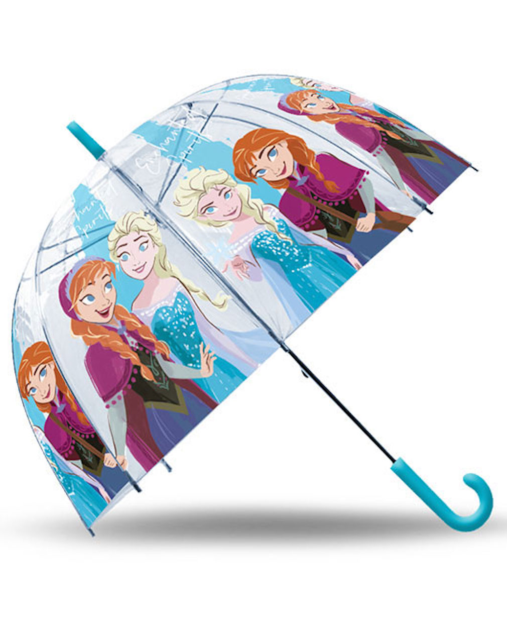 Disney Frozen Regenschirm Die Eiskönigin Winter Durchmesser 70cm Elsa Anna