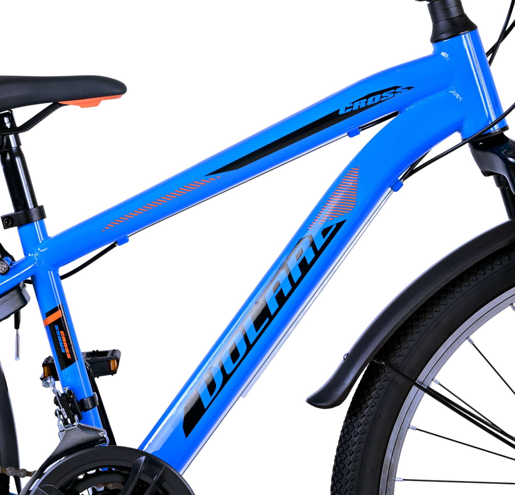 Kinderfahrrad Cross für Jungen 24 Zoll Kinderrad in Blau 18-Gänge Kinderfahrrad Cross für Jungen 24 Zoll Kinderrad in Blau 18-Gänge