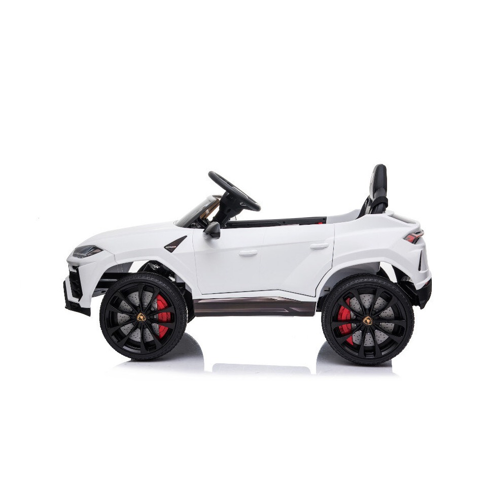 ES-Toys Elektro Kinderauto „Lamborghini Urus“ – lizenziert – 12V Akku, 2 Motoren- 2,4Ghz Fernsteuerung, MP3, Ledersitz+EVA – Weiss ES-Toys Elektro Kinderauto „Lamborghini Urus“ – lizenziert – 12V Akku, 2 Motoren- 2,4Ghz Fernsteuerung, MP3, Ledersitz+EVA – Weiss