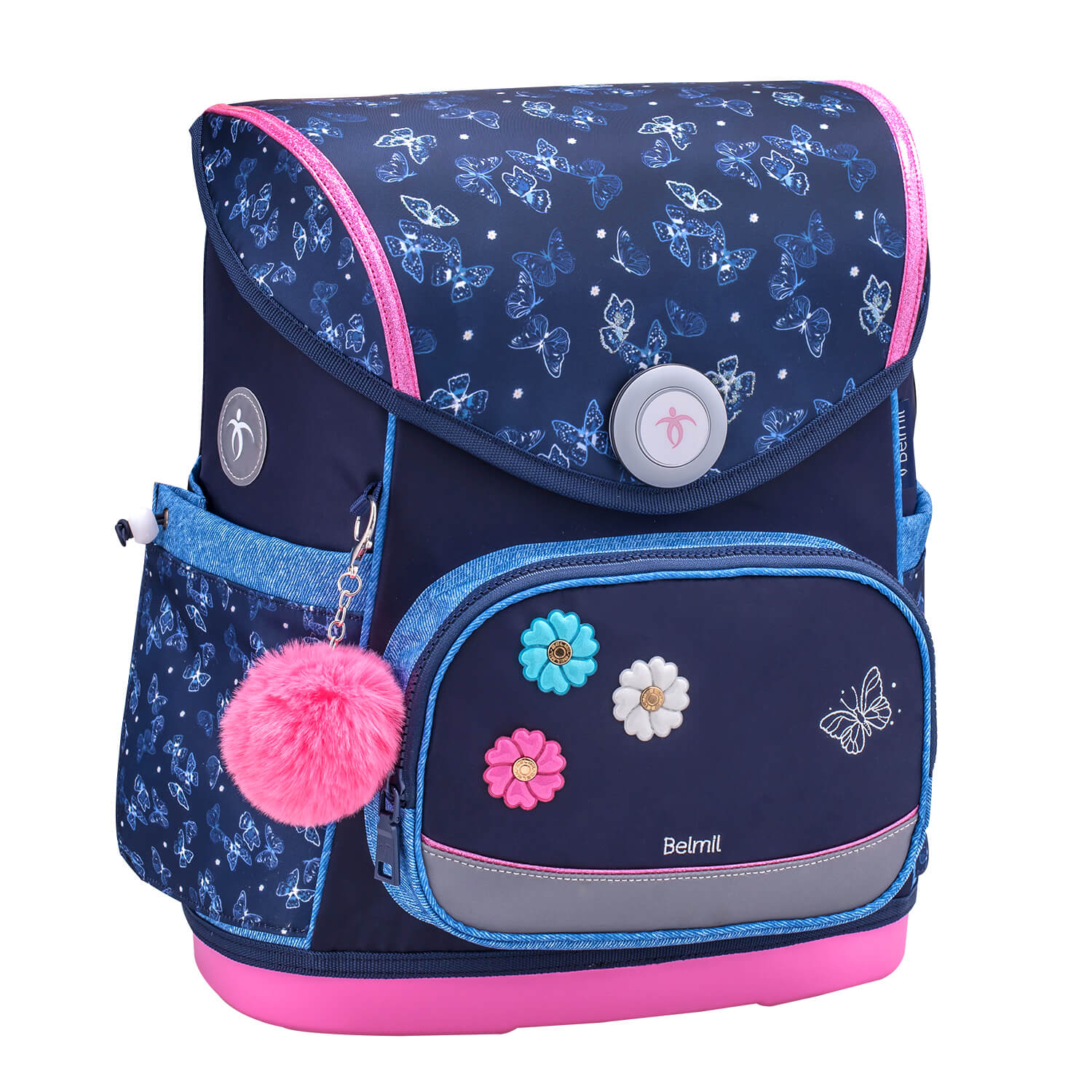 Rucksack Compact Plus Premium Schulranzen Set 4-teilig Sapphire Tasche