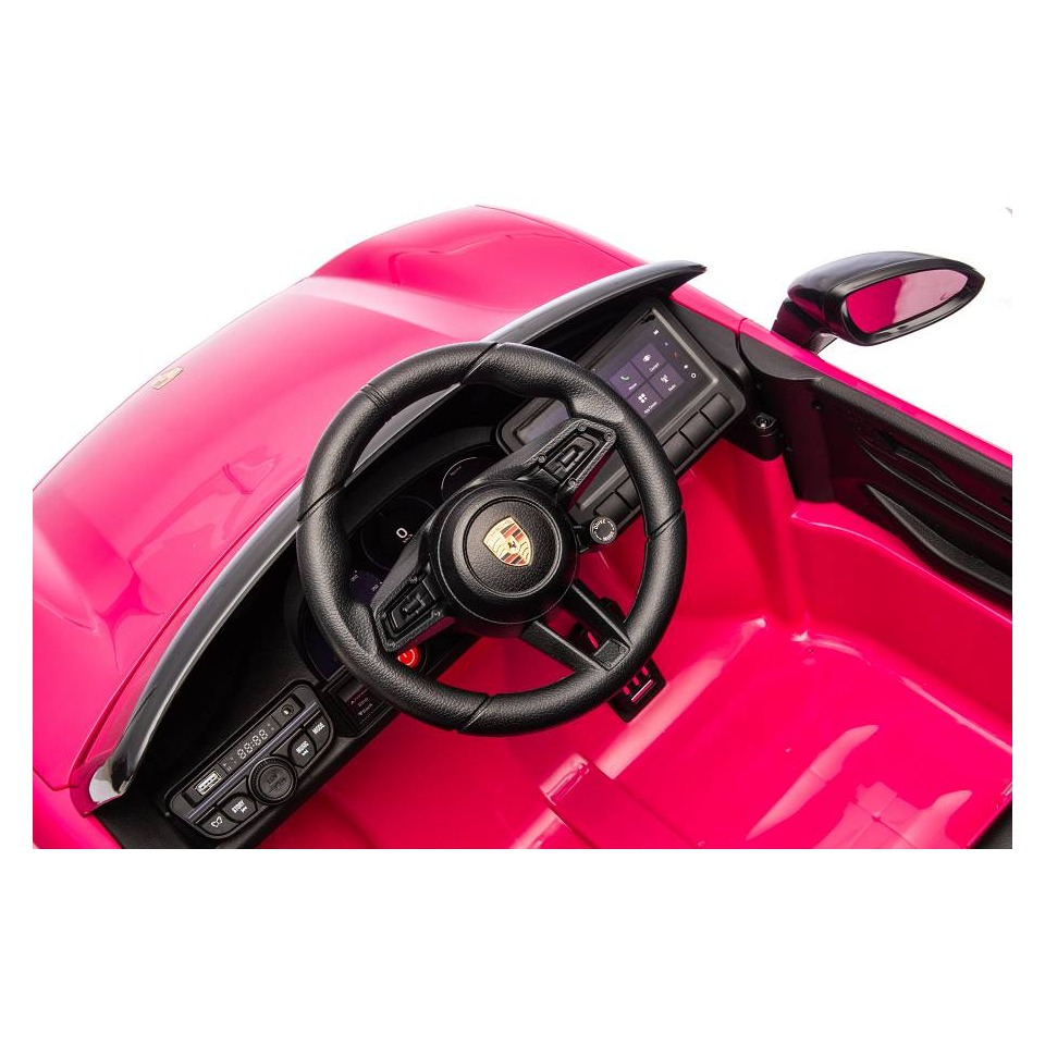 ES-Toys Elektro Kinderfahrzeug „Porsche Macan“ – Lizenziert – 12V10A Akku, 2,4Ghz Fernsteuerung, MP3+Leder+EVA – Pink ES-Toys Elektro Kinderfahrzeug „Porsche Macan“ – Lizenziert – 12V10A Akku, 2,4Ghz Fernsteuerung, MP3+Leder+EVA – Pink