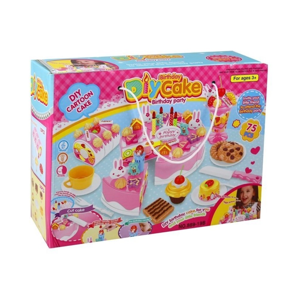 Torte Kuchen Set 75 Teile Teller Besteck Set