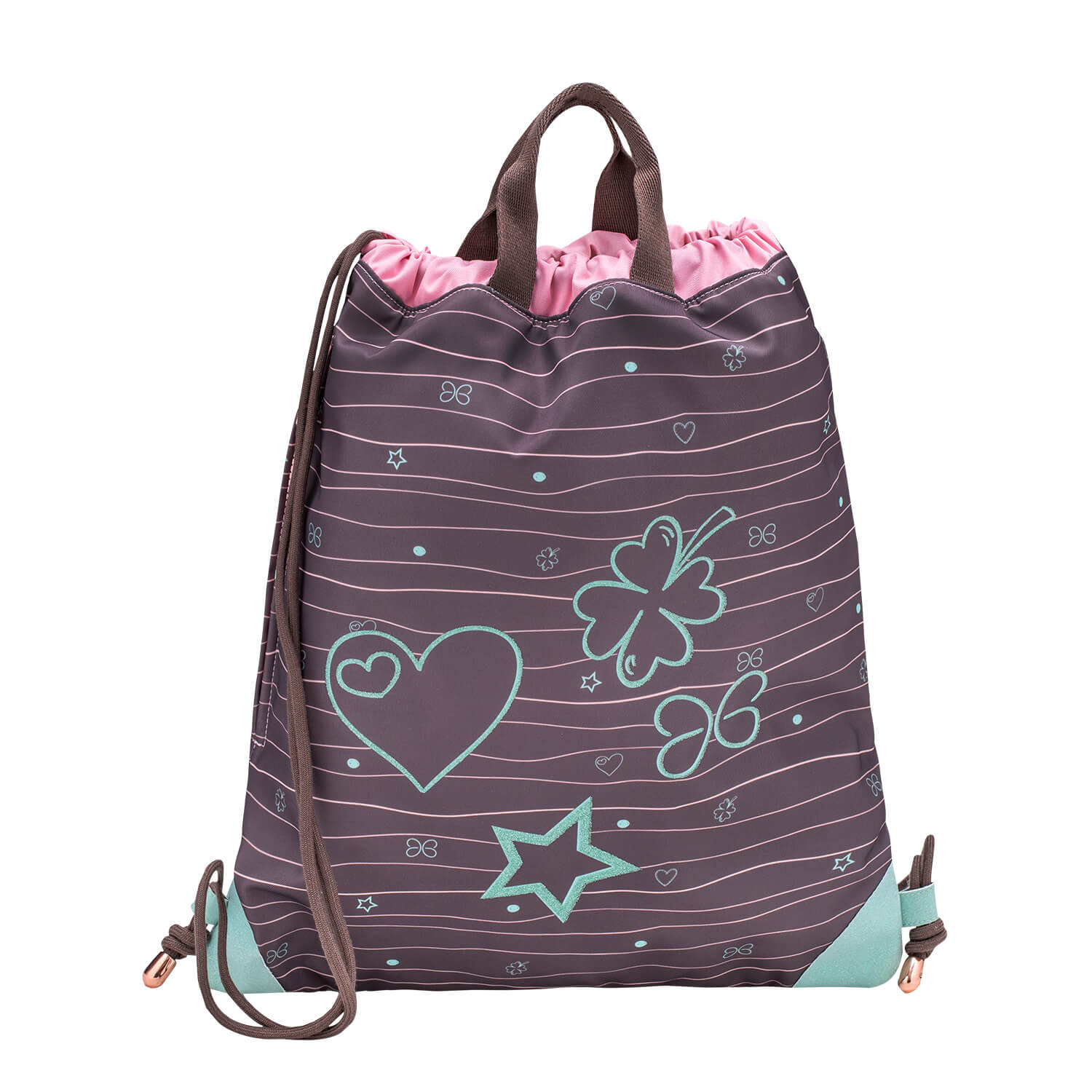 Rucksack Compact Plus Premium Schulranzen Set 5-teile Mint Federtasche Rucksack Compact Plus Premium Schulranzen Set 5-teile Mint Federtasche