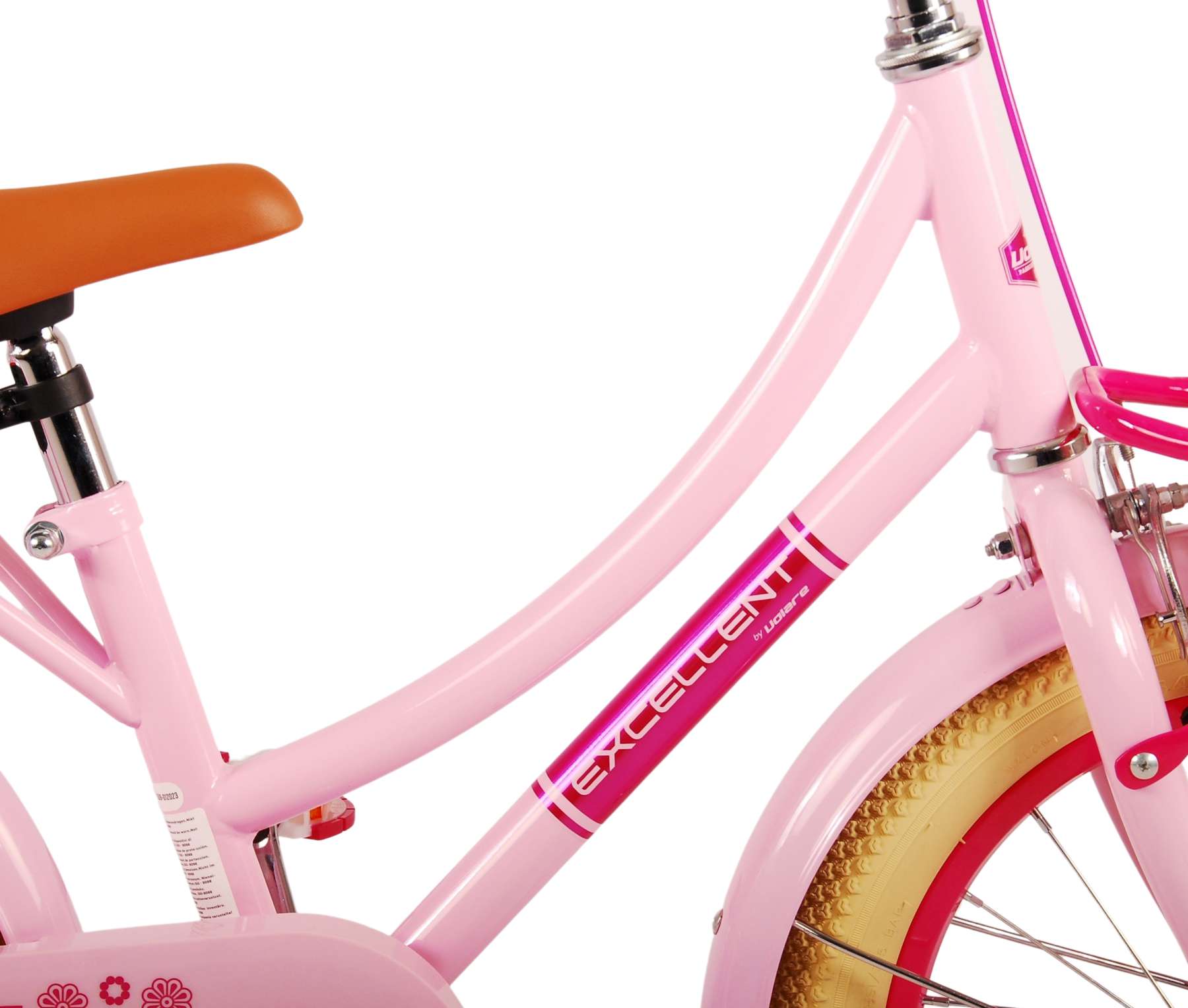 Kinderfahrrad Excellent Fahrrad für Mädchen 16 Zoll Kinderrad in Rosa