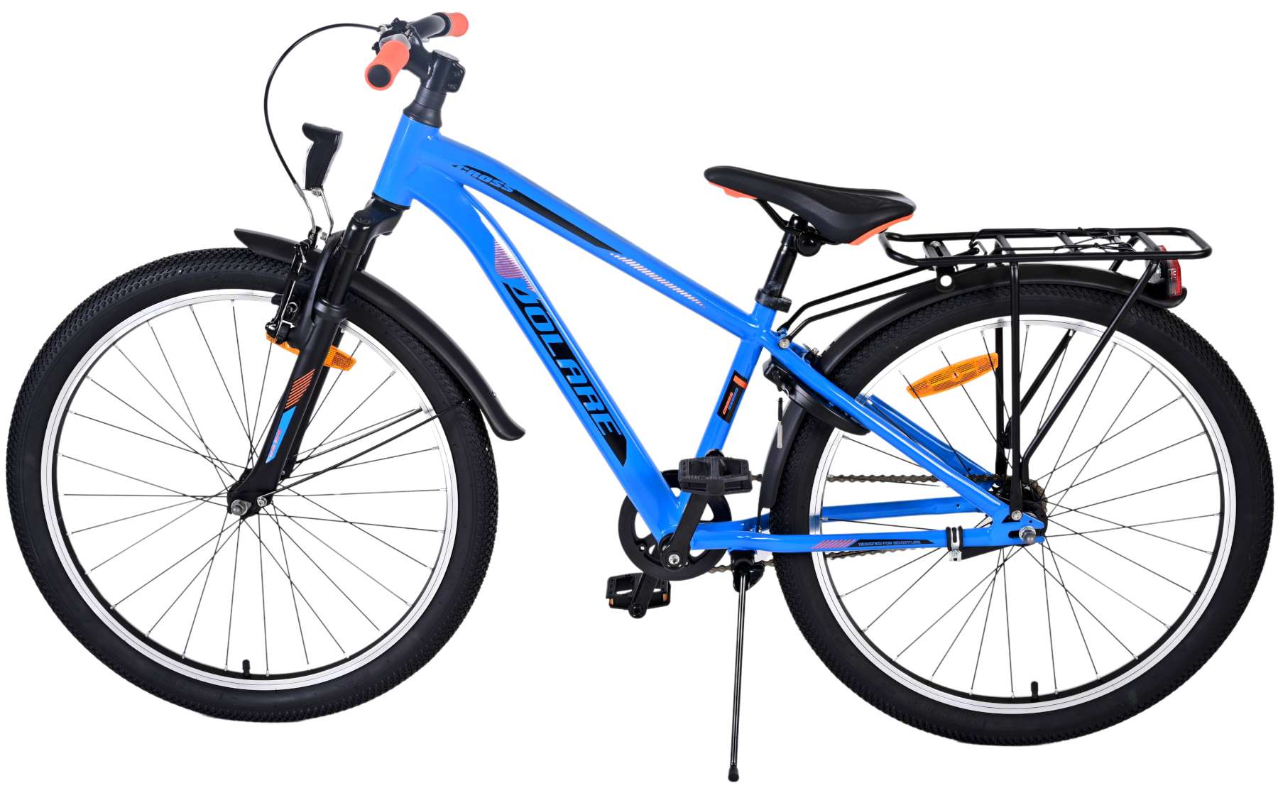 Kinderfahrrad Cross für Jungen 24 Zoll Kinderrad in Blau