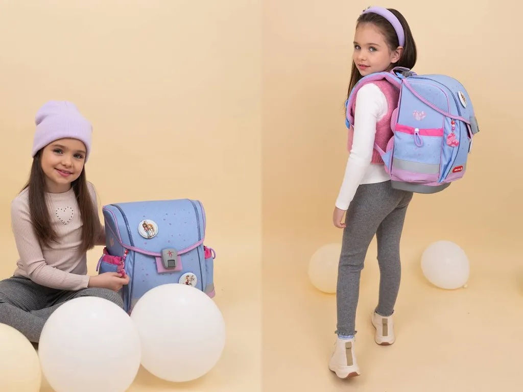 Rucksack Classy Plus ergonomisches Schulranzen-Set 5-teilig Lavander Rucksack Classy Plus ergonomisches Schulranzen-Set 5-teilig Lavander