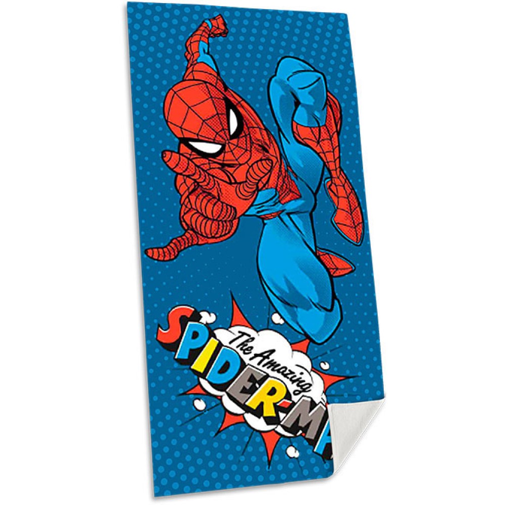 Handtuch Strandtuch Baumwolle Spiderman