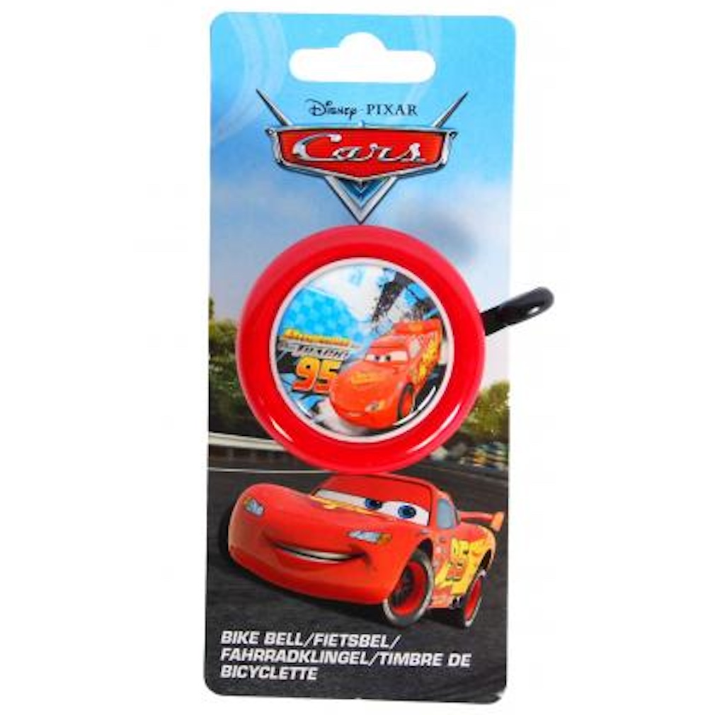 Fahrradklingel Disney Cars für Jungen in Rot Fahrradklingel 