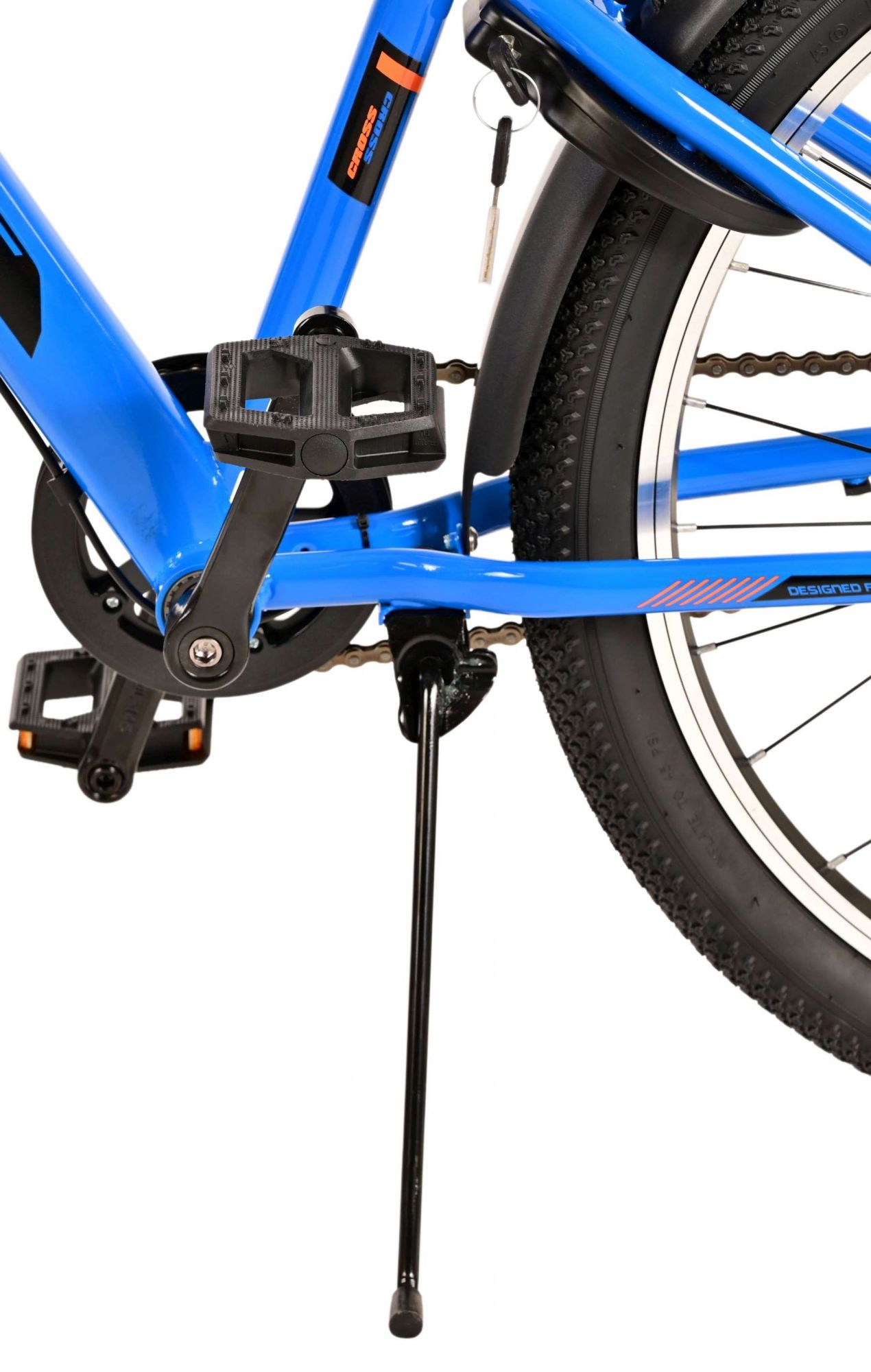 Kinderfahrrad Cross für Jungen 24 Zoll Kinderrad in Blau, 3 Gänge Kinderfahrrad Cross für Jungen 24 Zoll Kinderrad in Blau, 3 Gänge