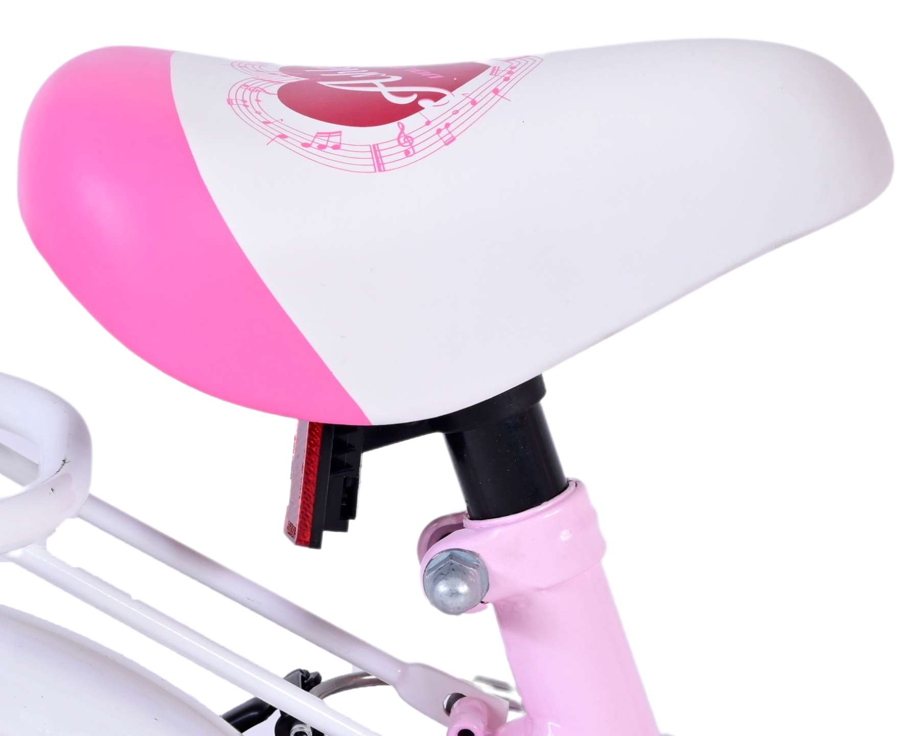 Kinderfahrrad Ashley für Mädchen 12 Zoll Kinderrad in Rosa