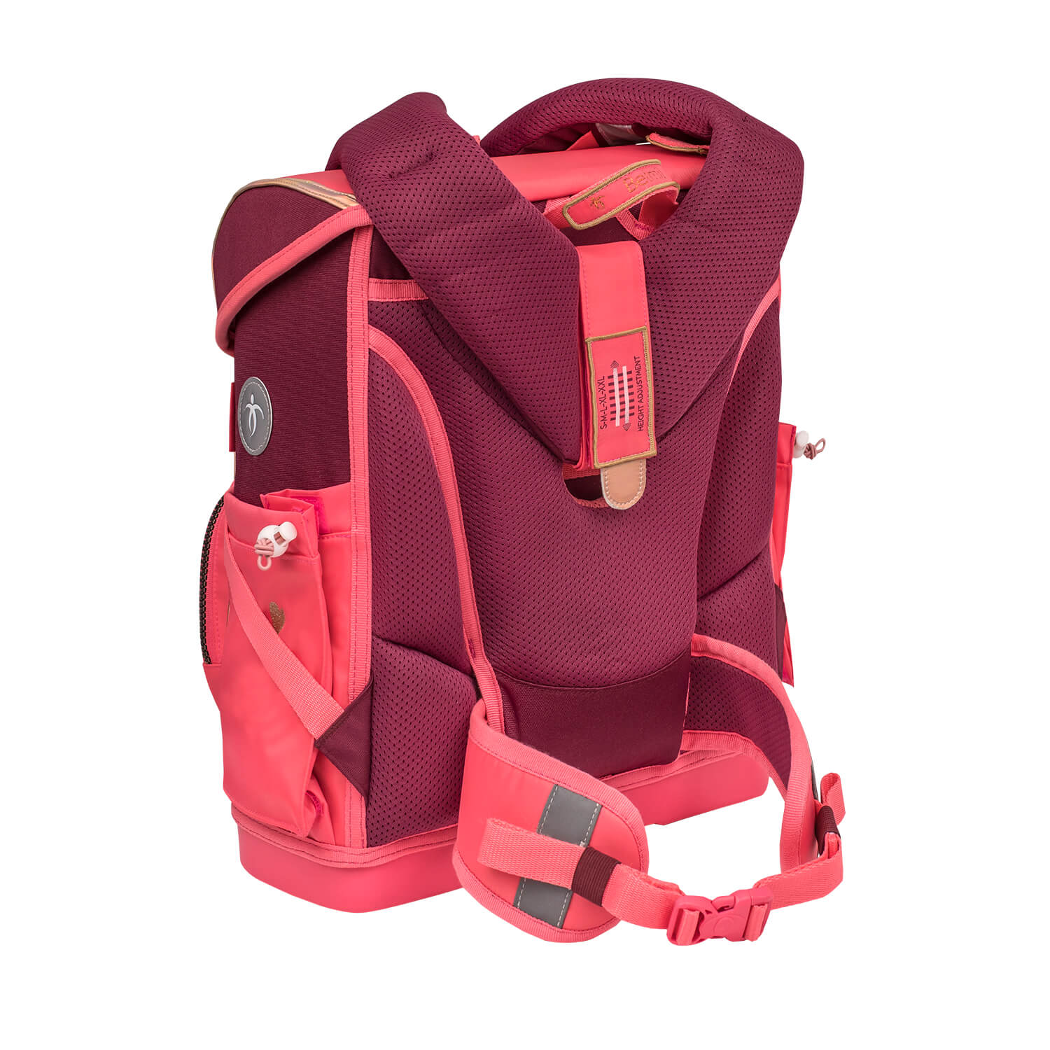 Rucksack Compact Plus Premium Schulranzen Set 4-t. Coral Federtasche