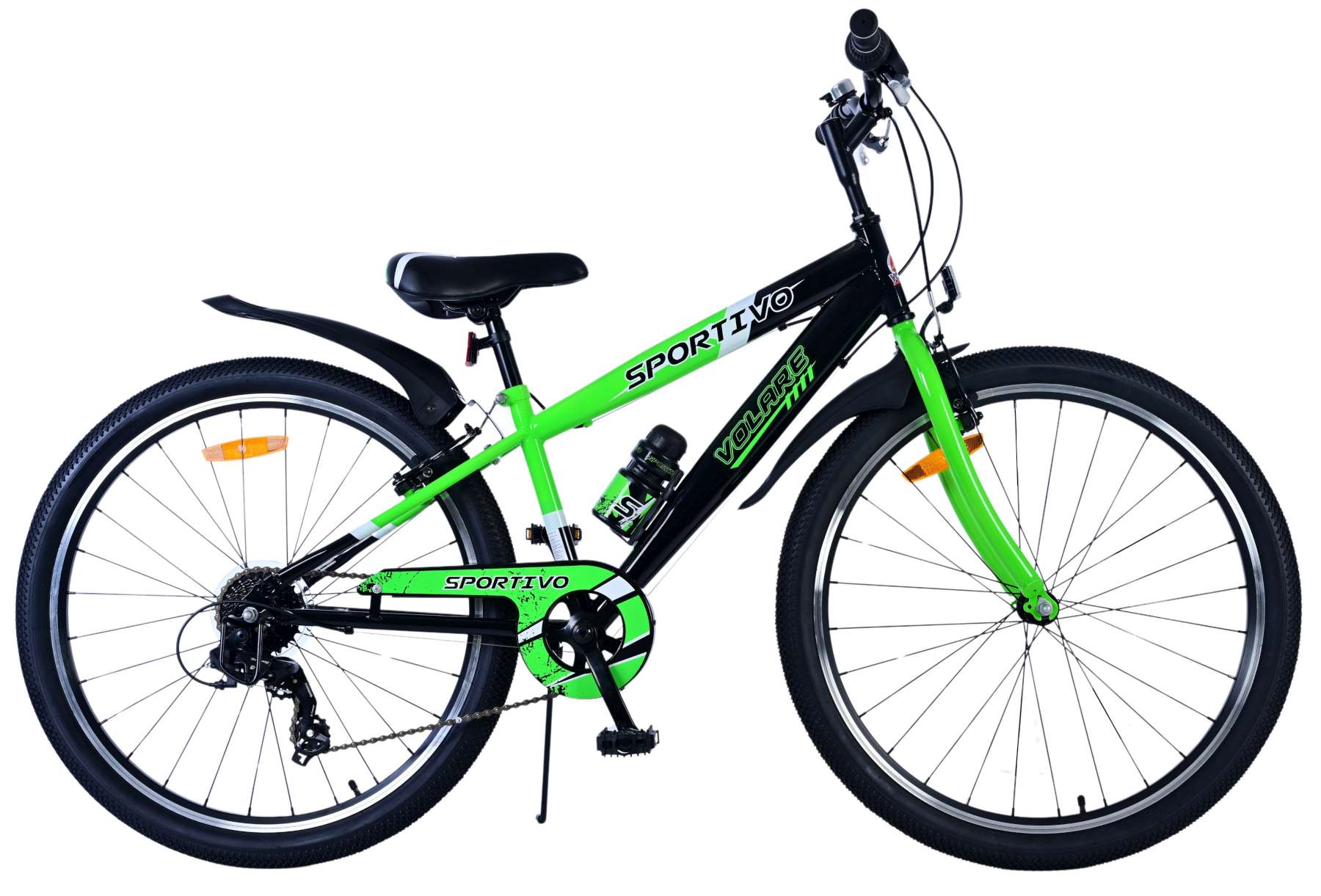 Kinderfahrrad Sportivo Fahrrad für Jungen 26 Zoll Kinderrad in Grün