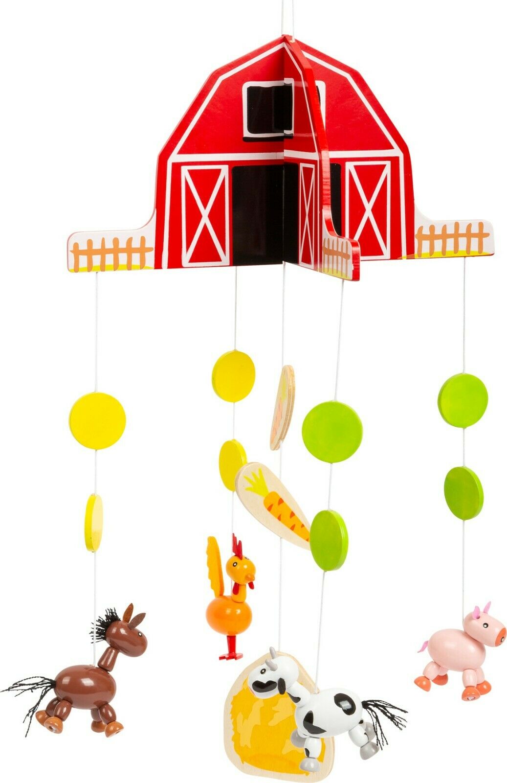 Mobile Holz Bauernhof Tiere  Mobile zum aufhängen Babyspielzeuge