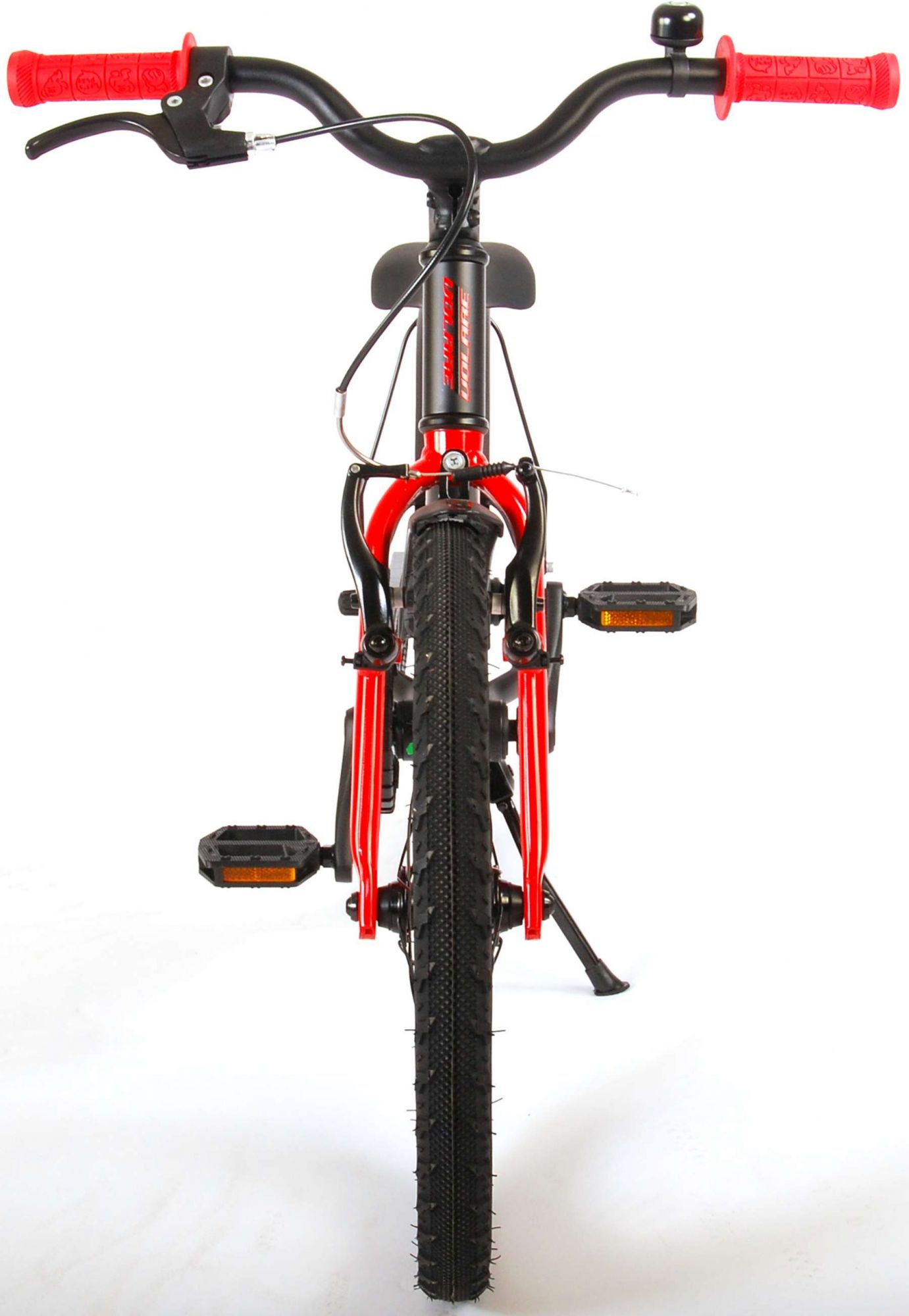 Kinderfahrrad Blaster Fahrrad für Jungen 18 Zoll Kinderrad Schwarz Rot