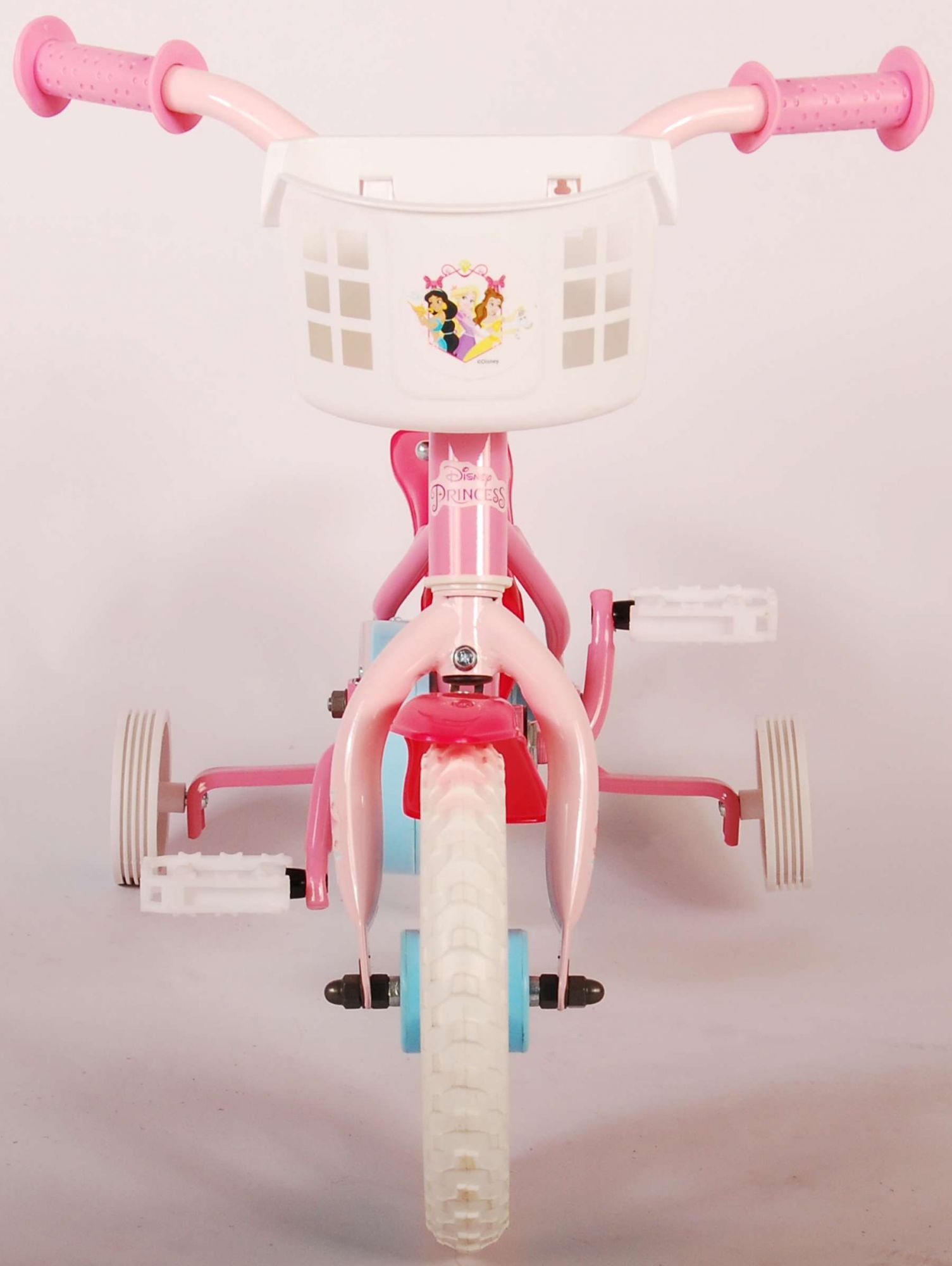 Kinderfahrrad Disney Princess für Mädchen 10 Zoll Kinderrad in Rosa
