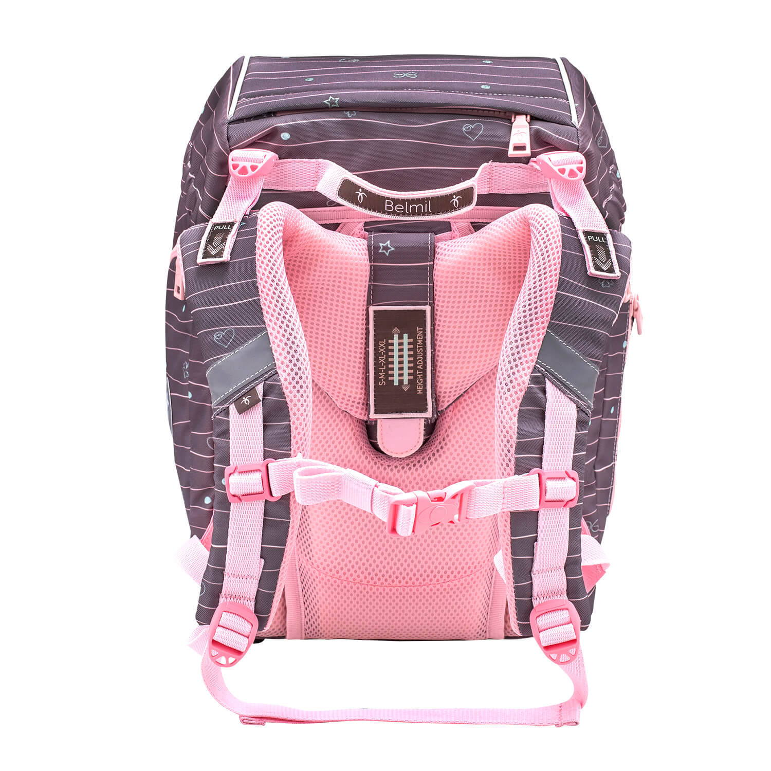 Rucksack Comfy Plus Premium Schulranzen Set 5-teilig Mint Federtasche