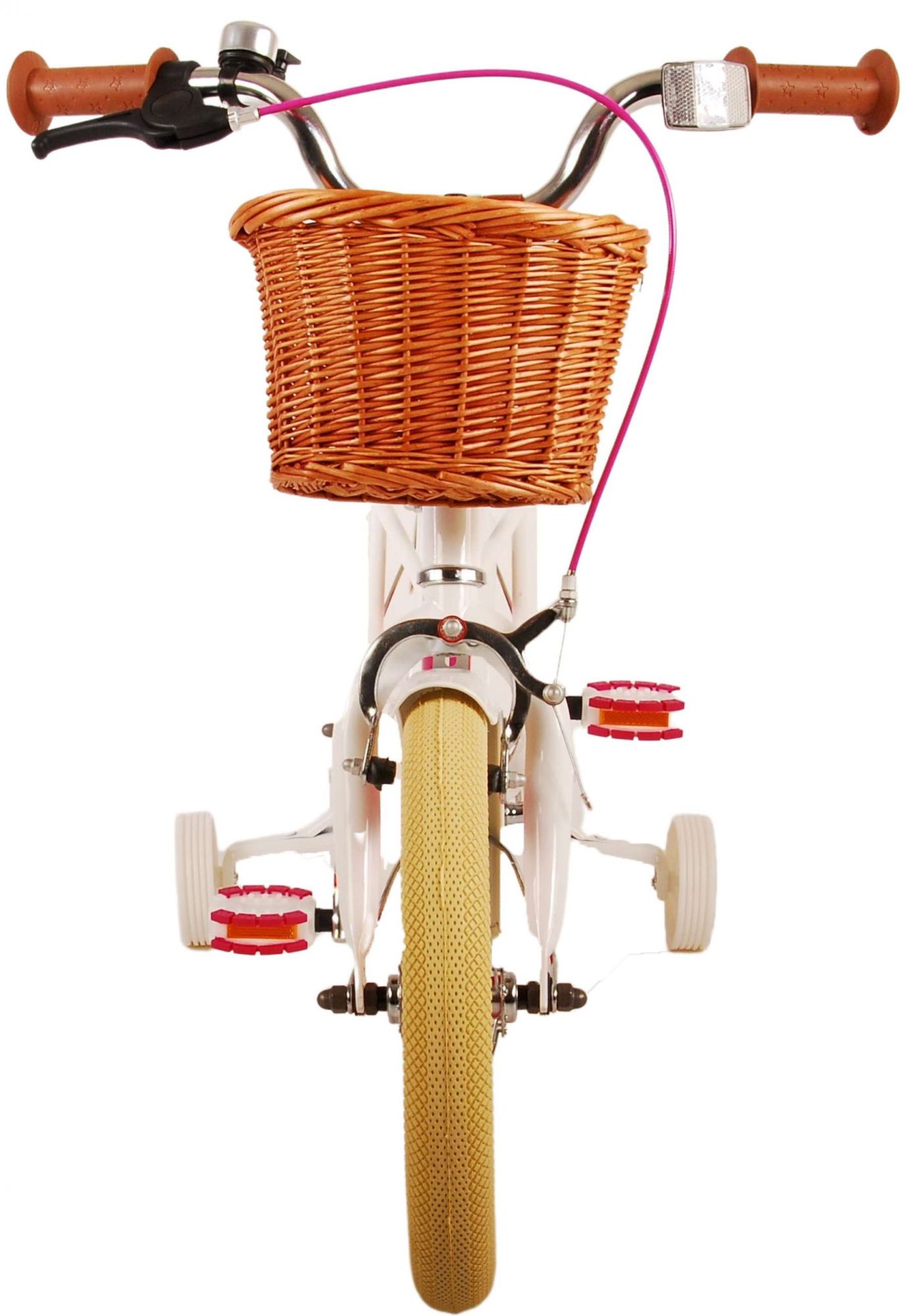 Kinderfahrrad Excellent für Mädchen 14 Zoll Kinderrad in Weiß Fahrrad