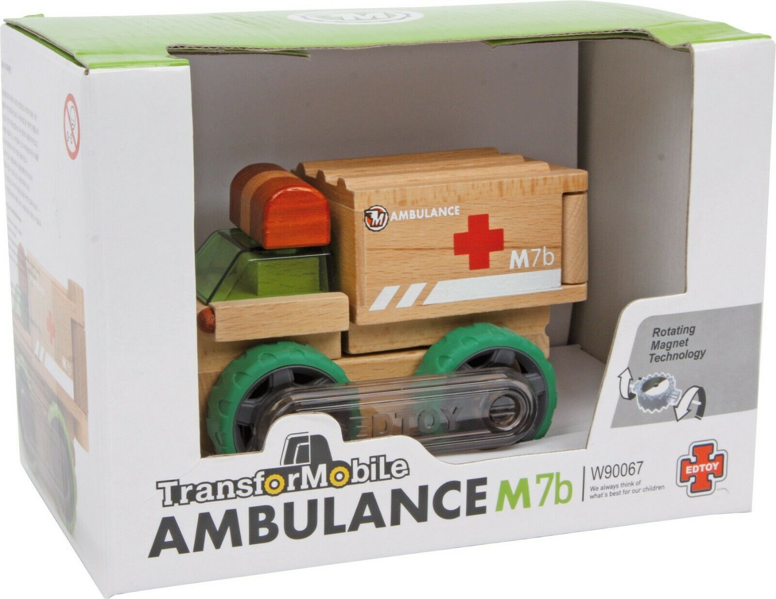 Fahrzeug Krankenwagen Bausatz Holzauto