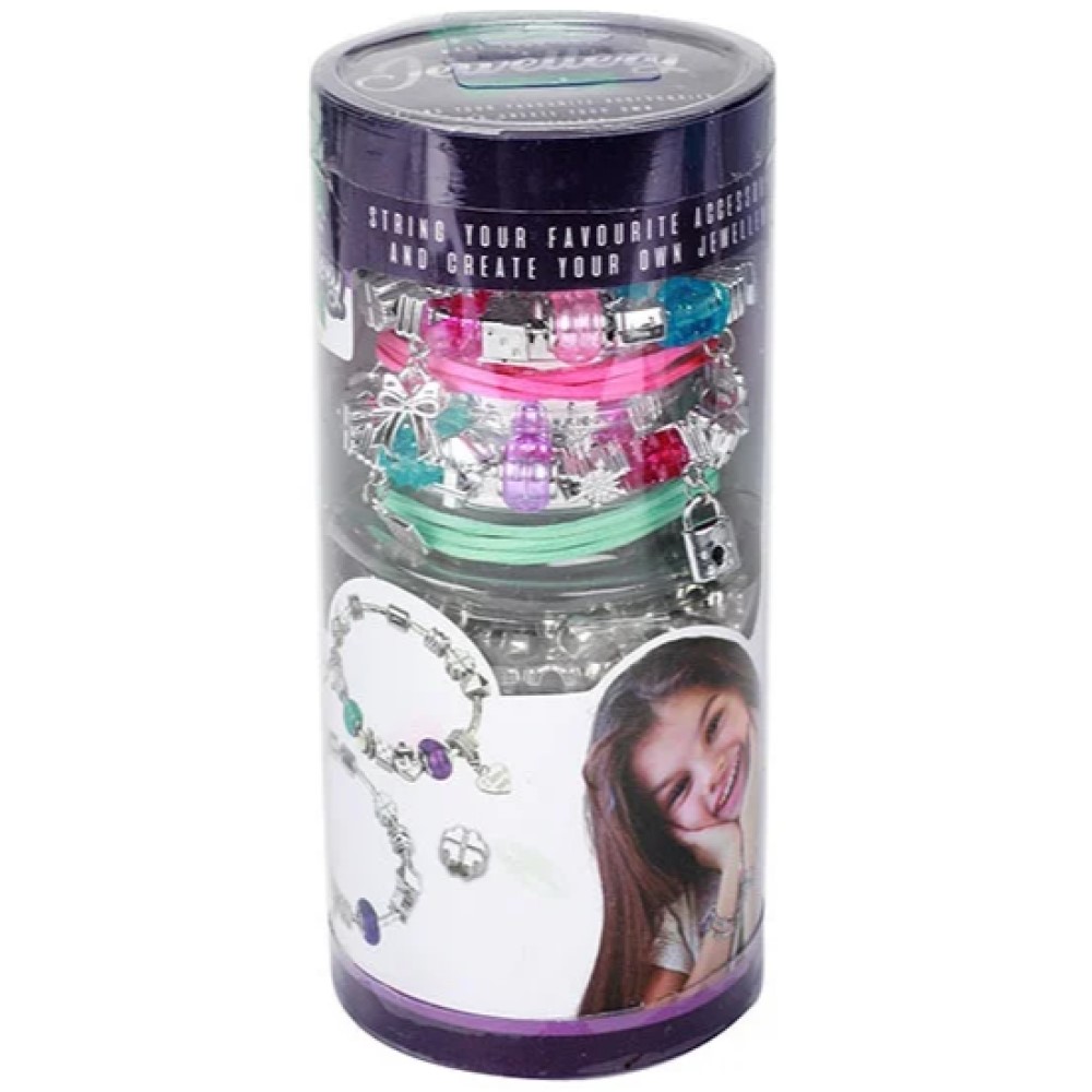 Kinder Armband Set mit Perlen und Schnüre