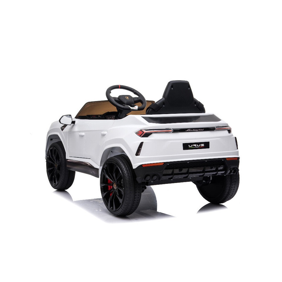 ES-Toys Elektro Kinderauto „Lamborghini Urus“ – lizenziert – 12V Akku, 2 Motoren- 2,4Ghz Fernsteuerung, MP3, Ledersitz+EVA – Weiss ES-Toys Elektro Kinderauto „Lamborghini Urus“ – lizenziert – 12V Akku, 2 Motoren- 2,4Ghz Fernsteuerung, MP3, Ledersitz+EVA – Weiss