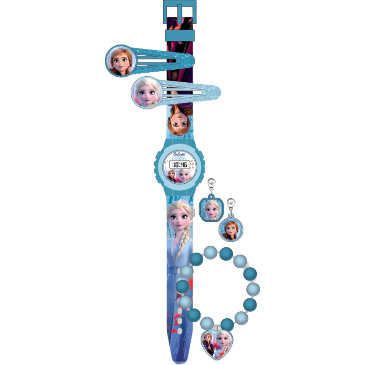 Disney die Eiskönigin Surprise Uhr und Schmuckset Frozen Elsa Anna