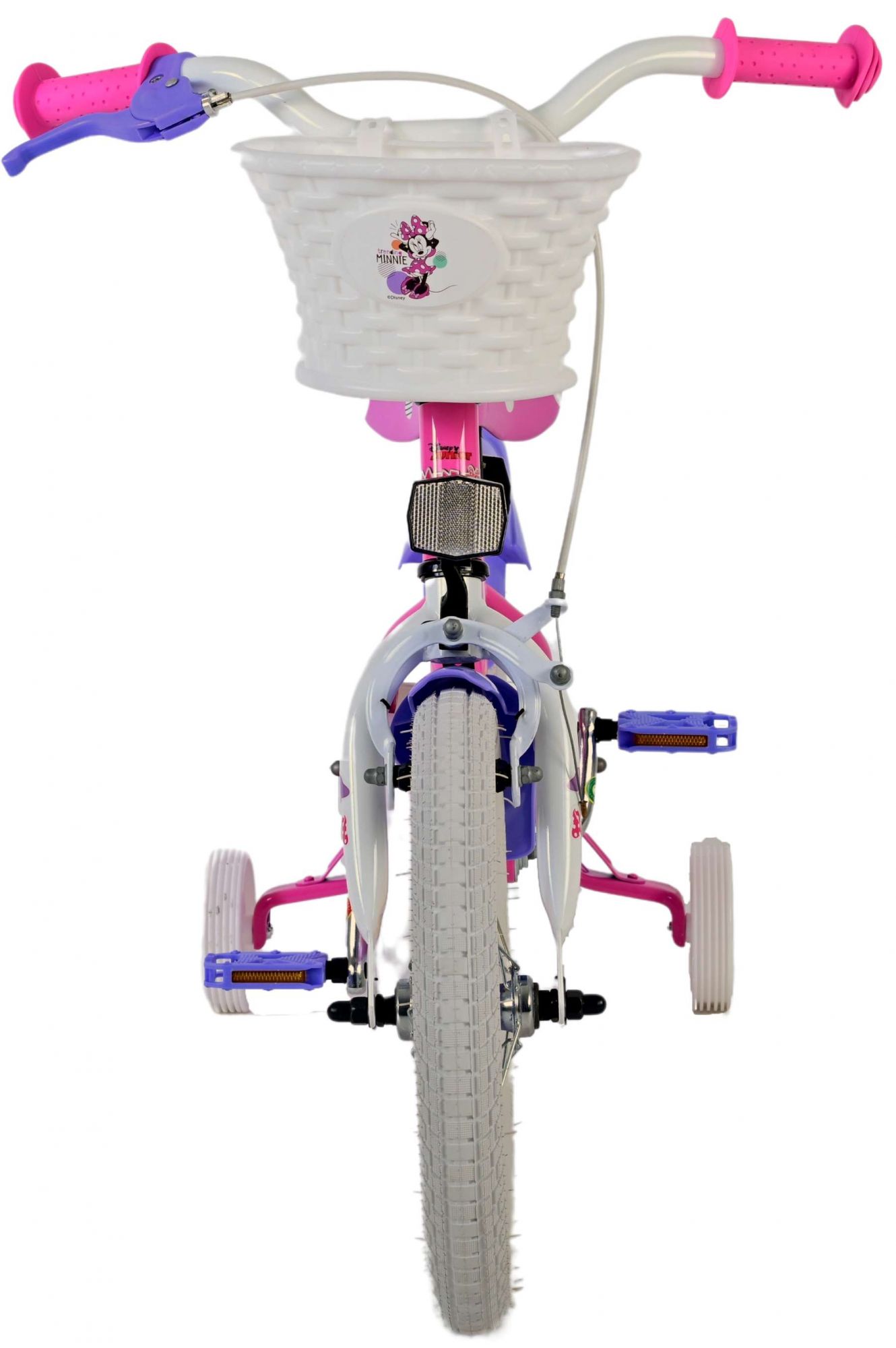 Kinderfahrrad Disney Minnie Fahrrad in Rosa für Mädchen 14 Zoll