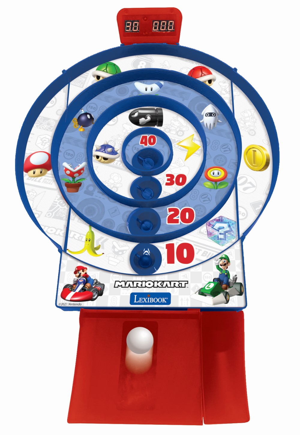 Mario Kart Elektronisches Skeeball Zielscheiben-Spiel