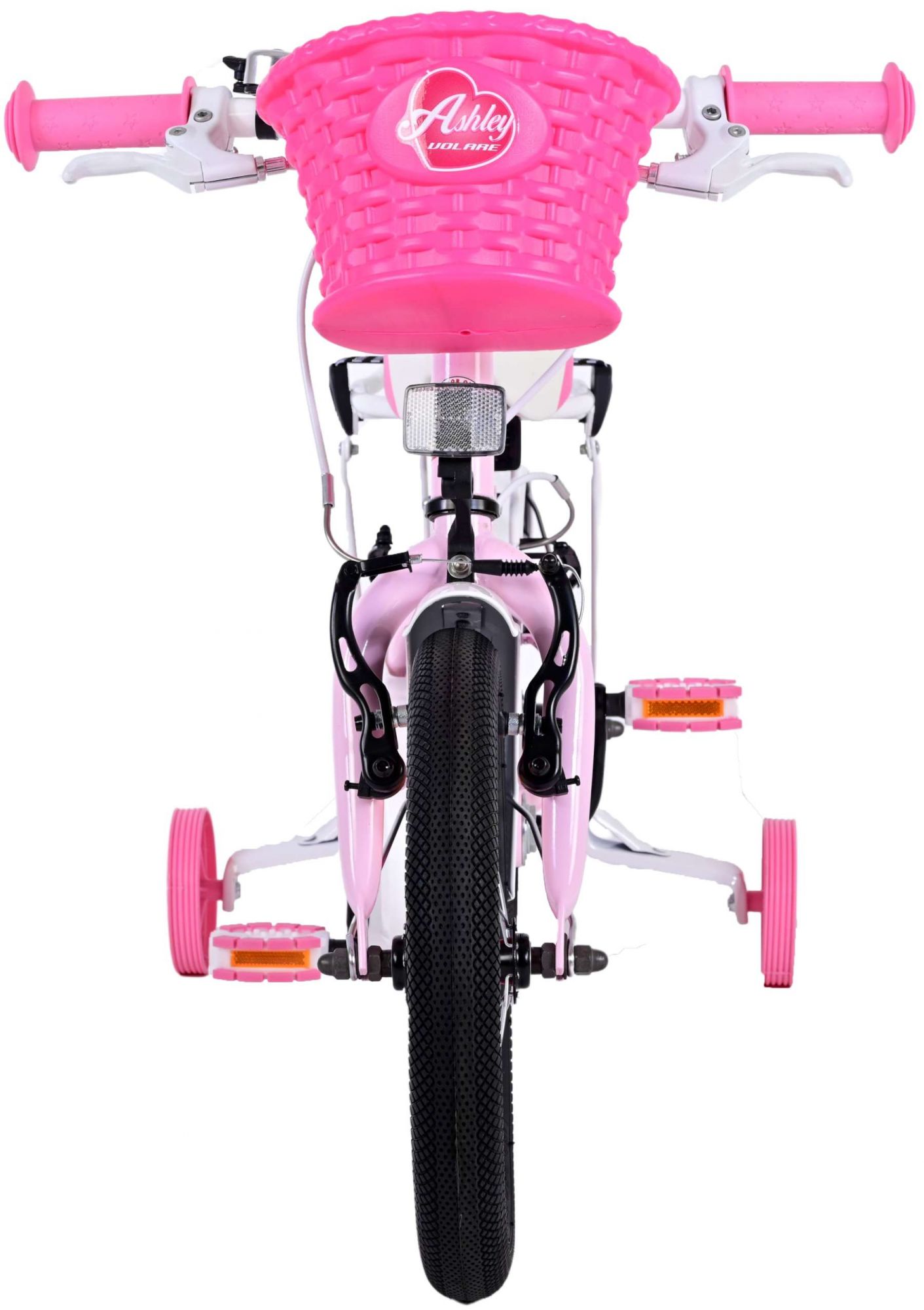 Kinderfahrrad Ashley Fahrrad für Mädchen 14 Zoll Kinderrad in Rosa
