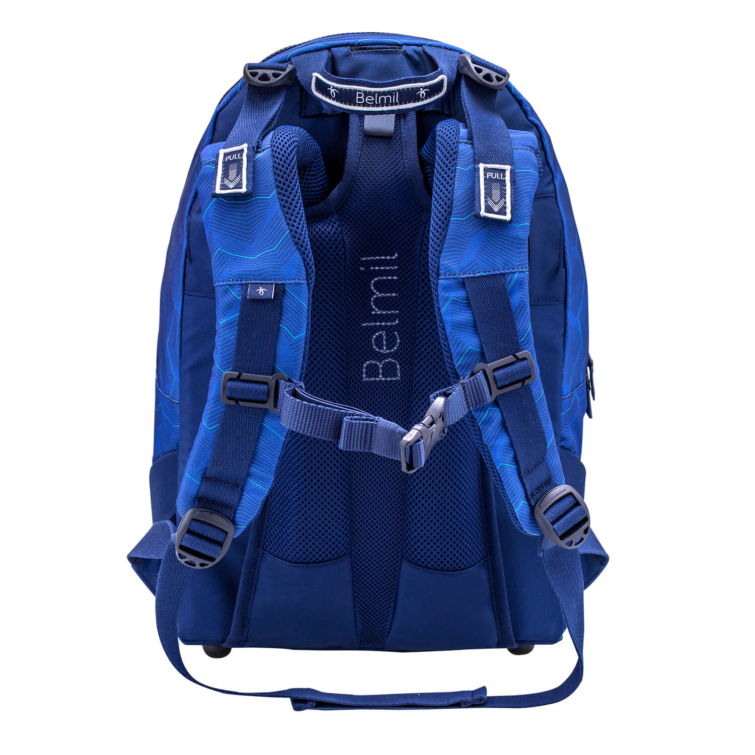 Ranzen 2-IN-1 Schultasche & Gürteltasche 2-teilig Rucksack Estate Blue