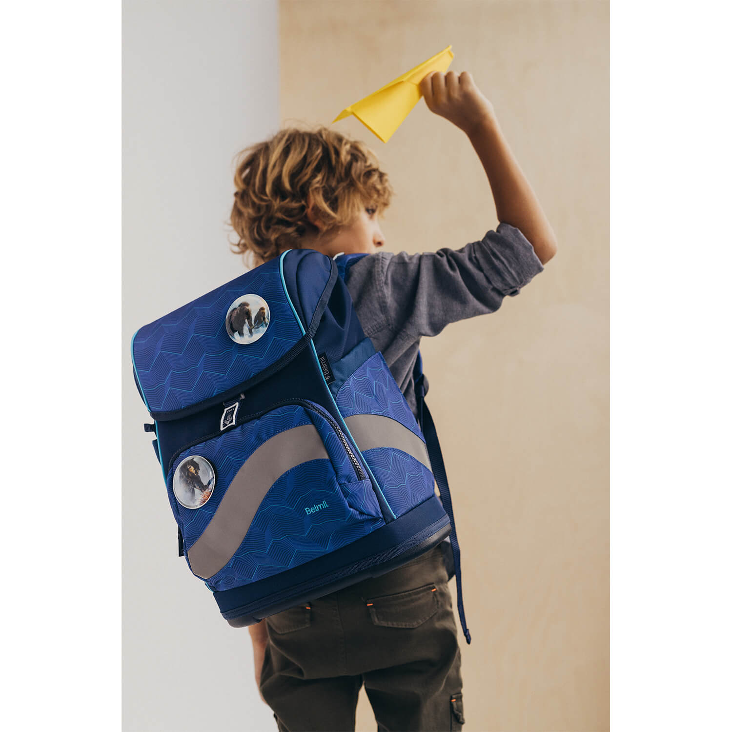 Rucksack Smarty Plus Premium Schulranzen Set 5-t. Estate Blue Tasche