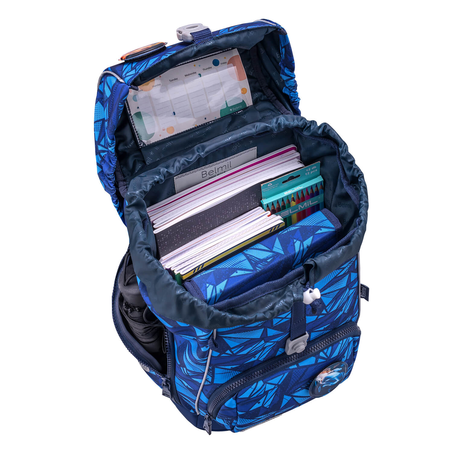 Rucksack Comfy Plus Premium Schulranzen Set 5-t. Glacier Blue Tasche Rucksack Comfy Plus Premium Schulranzen Set 5-t. Glacier Blue Tasche