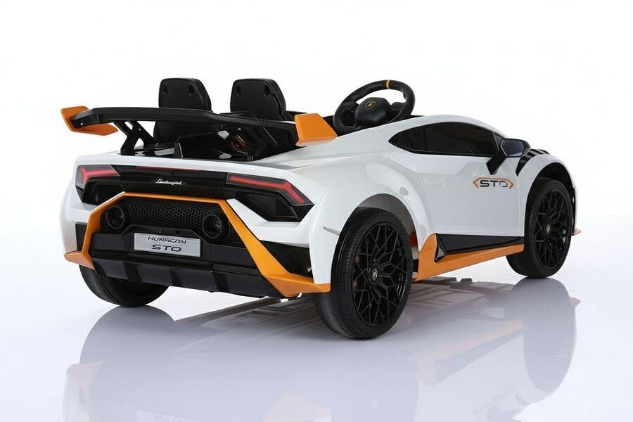 ES-Toys Elektro Kinderauto „Lamborghini Huracan STO Drift“ – lizenziert – 24V Akku, 2 Motoren- 2,4Ghz Fernsteuerung, MP3, Ledersitz+EVA – Grau ES-Toys Elektro Kinderauto „Lamborghini Huracan STO Drift“ – lizenziert – 24V Akku, 2 Motoren- 2,4Ghz Fernsteuerung, MP3, Ledersitz+EVA – Grau