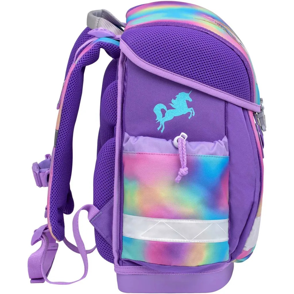 Belmil Classy ergonomisches Schulranzen-Set 4-teilig "Rainbow Color" mit Brustgurt Belmil Classy ergonomisches Schulranzen-Set 4-teilig "Rainbow Color" mit Brustgurt