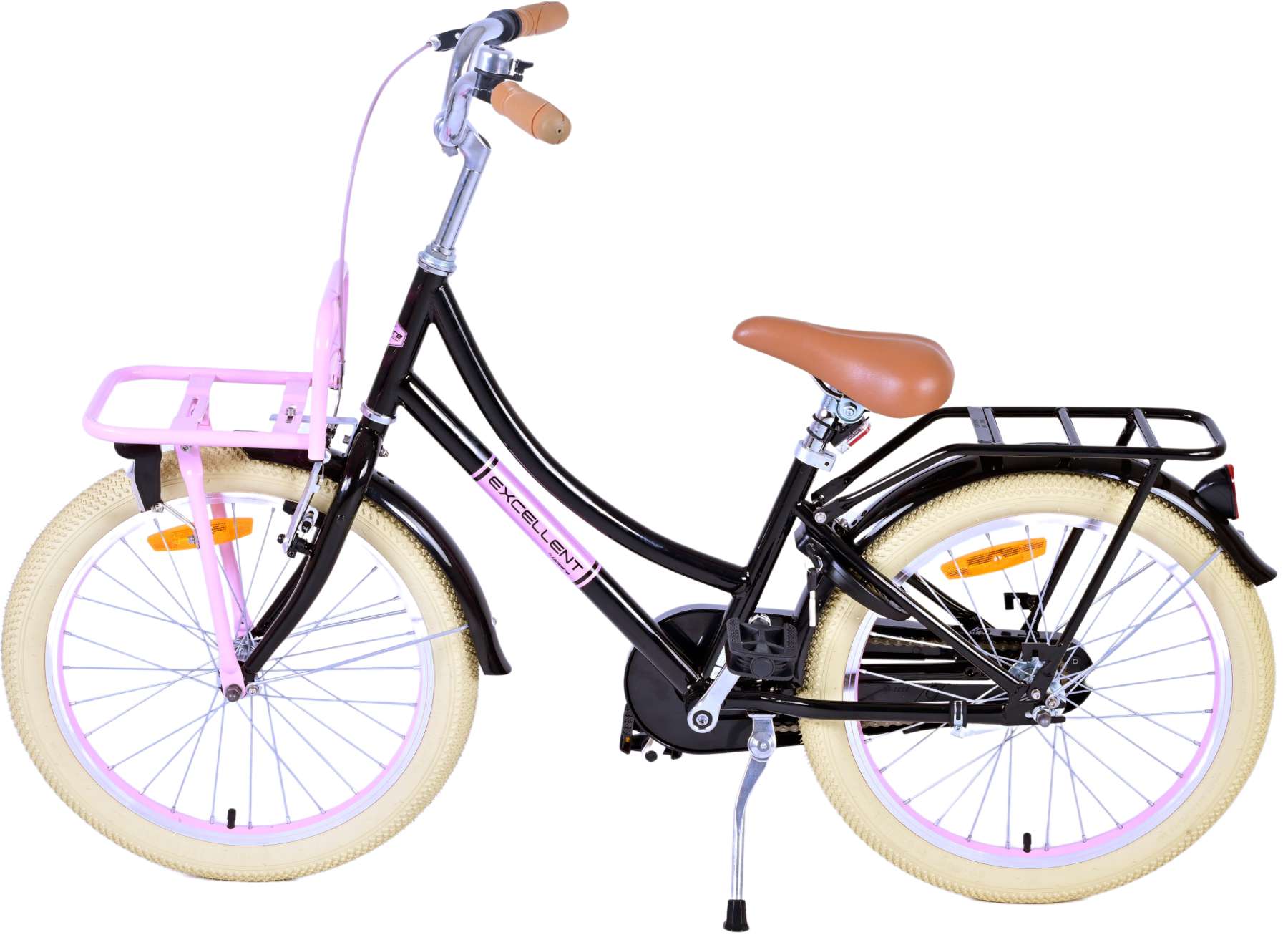 Kinderfahrrad Excellent Fahrrad für Mädchen 20 Zoll Kinderrad Schwarz Kinderfahrrad Excellent Fahrrad für Mädchen 20 Zoll Kinderrad Schwarz